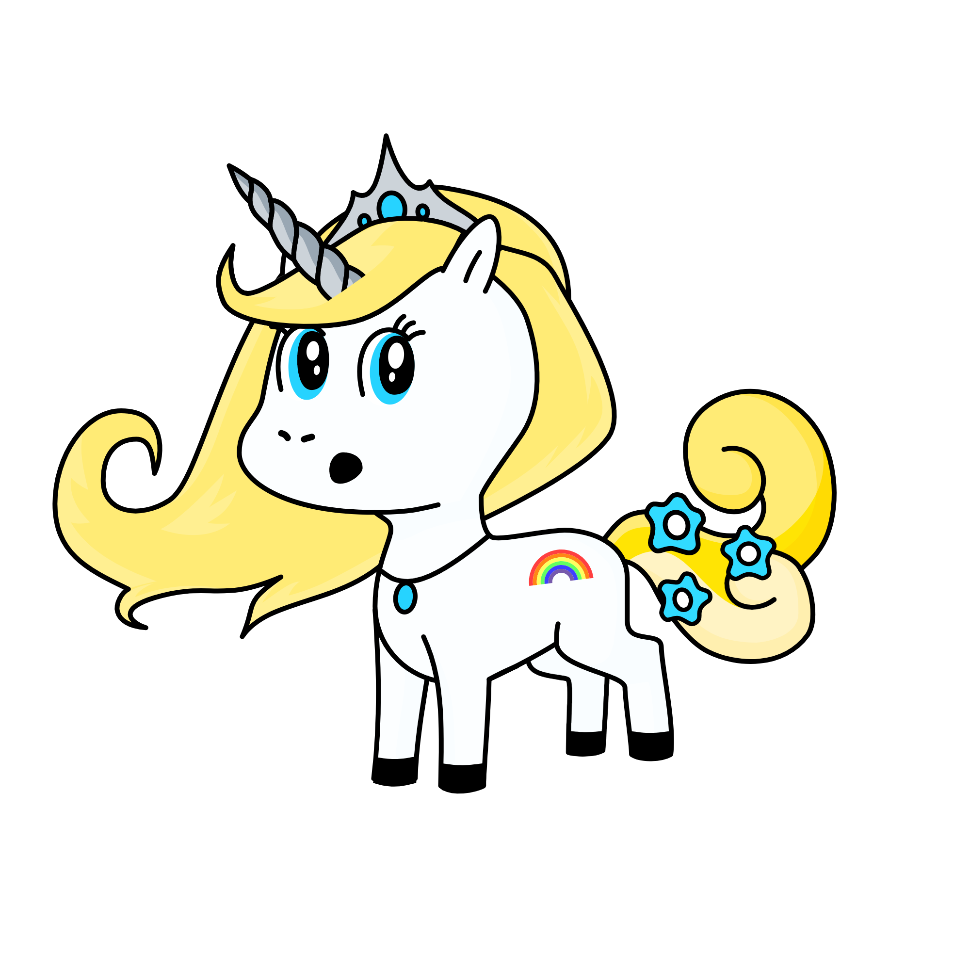 Nevaeh, the unicorn