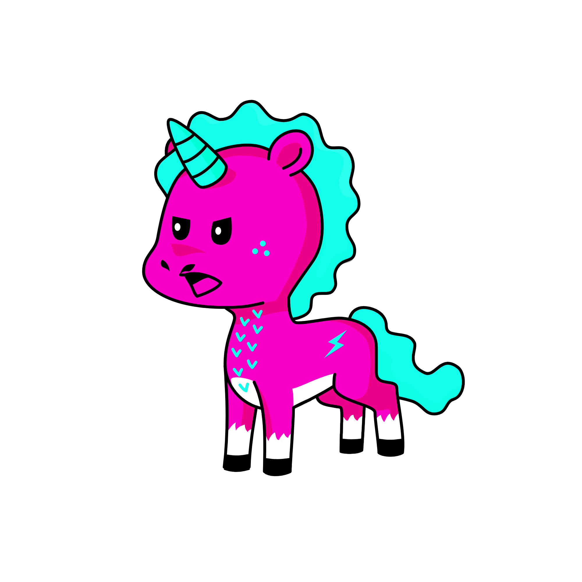 Randomise chalnge, the unicorn