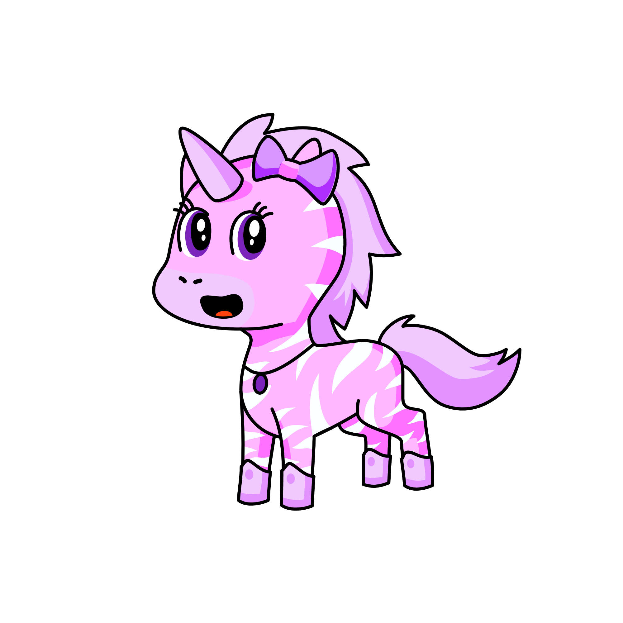 Pinkie pie, the unicorn