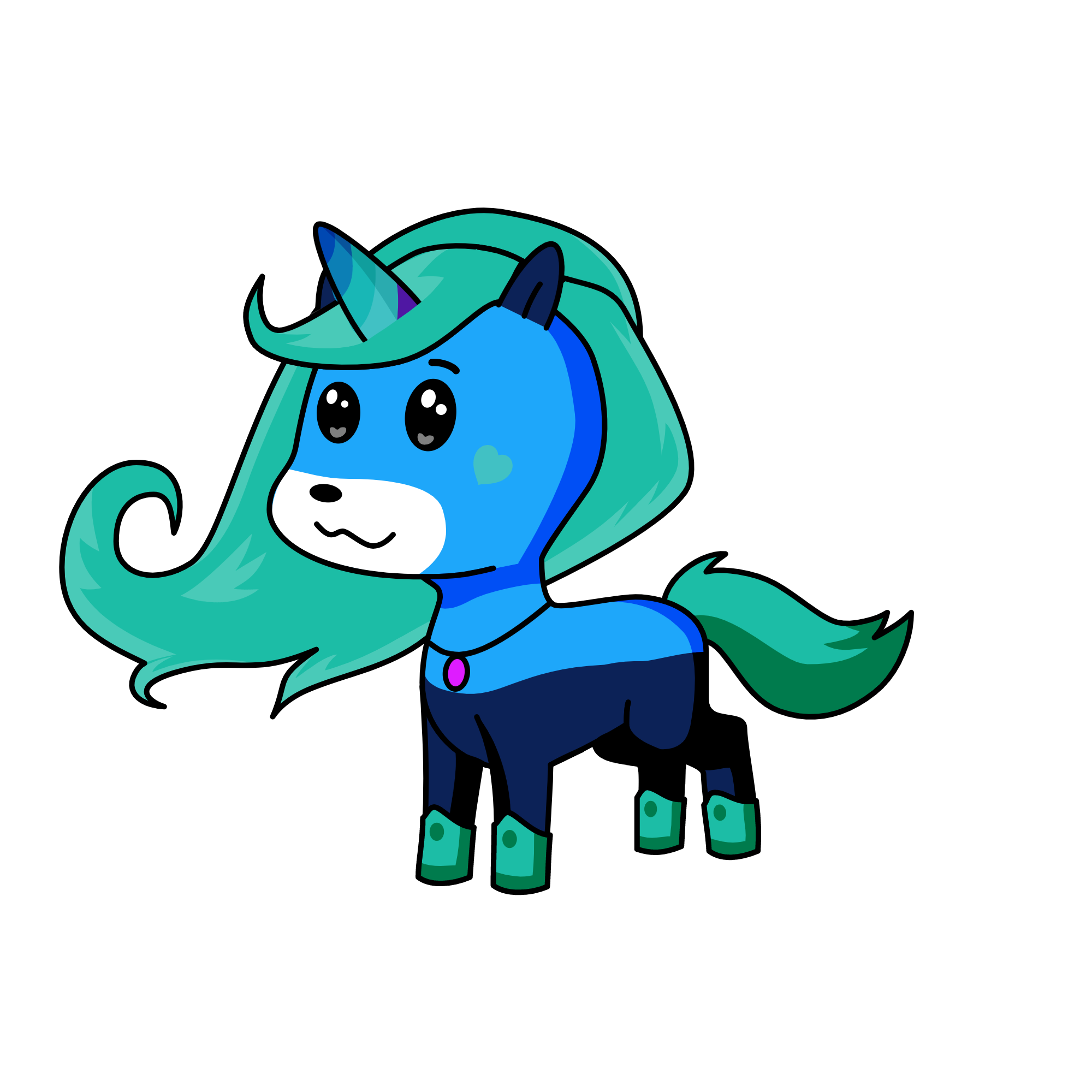 Naza, the unicorn