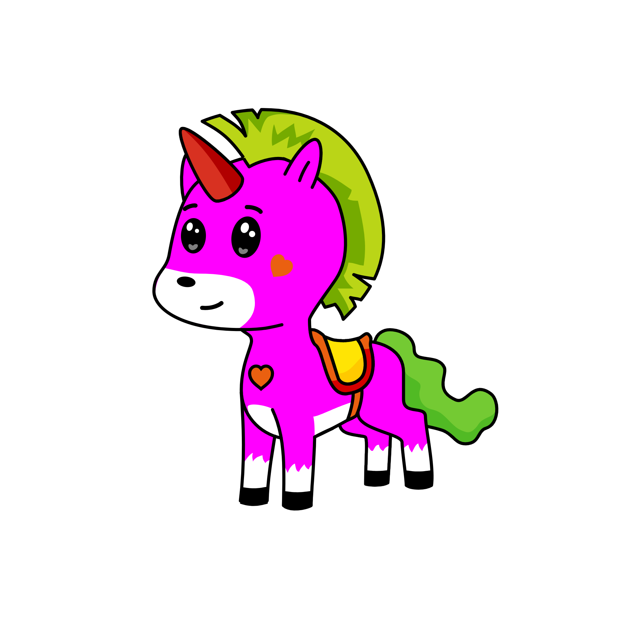 Bogton, the unicorn