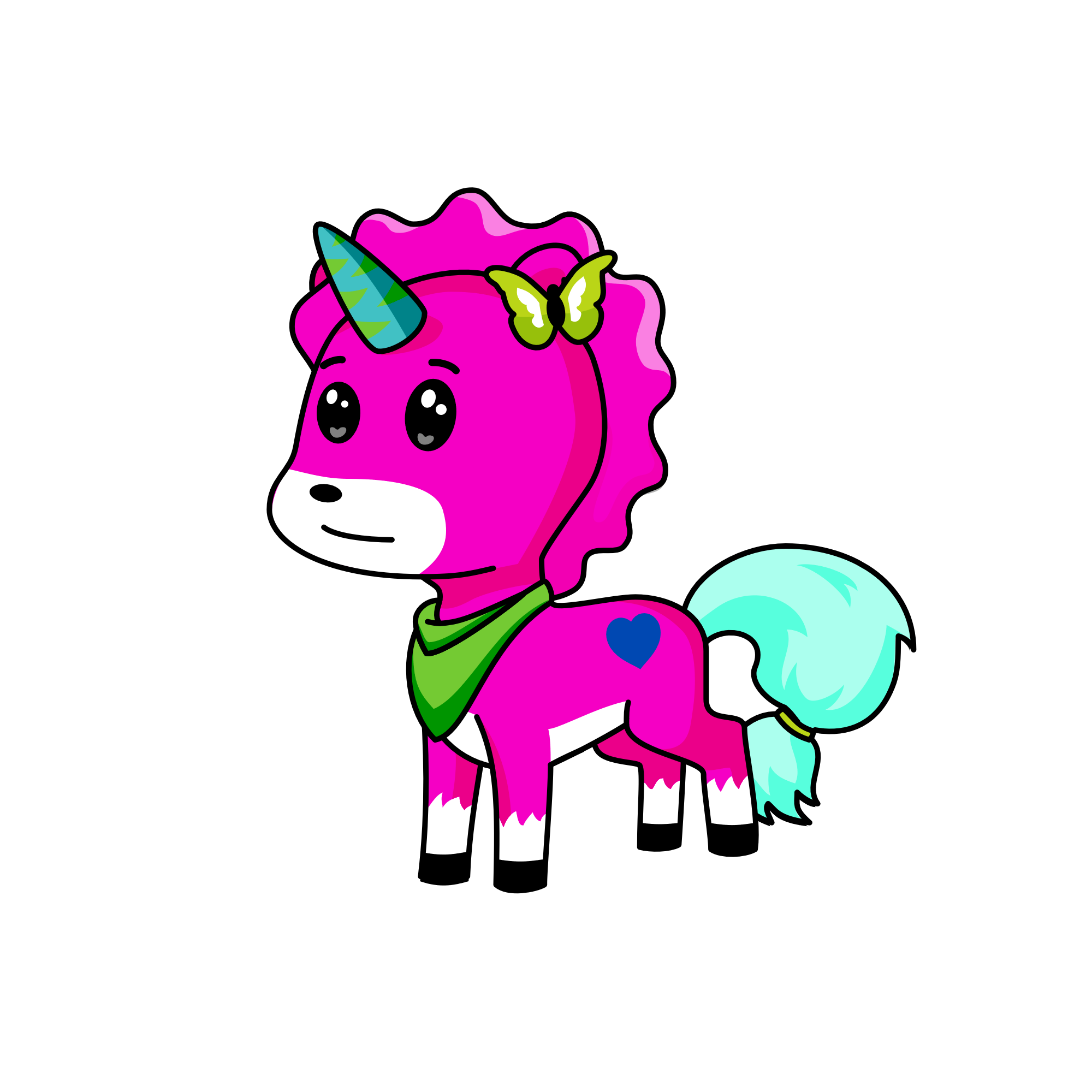 butterfly on the horison!!!!!!!!!!, the unicorn