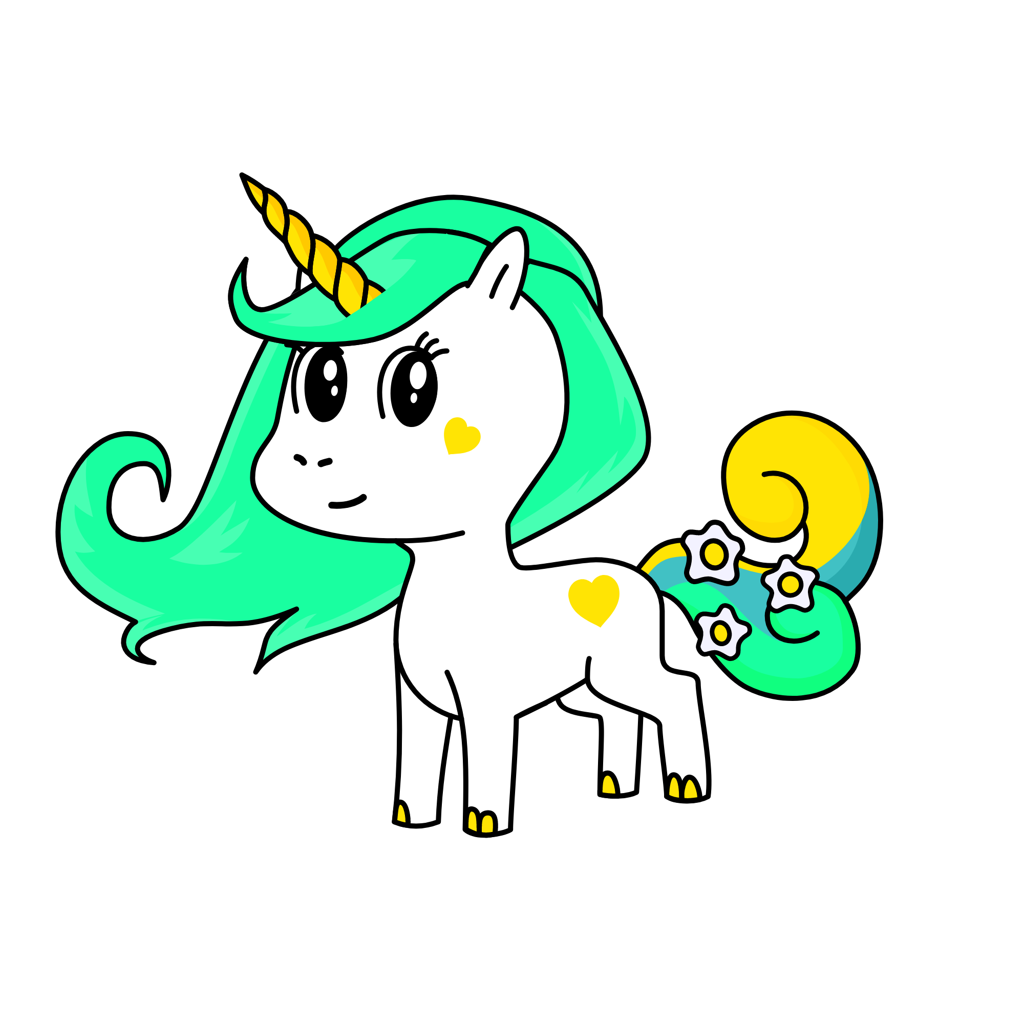Margherita, the unicorn