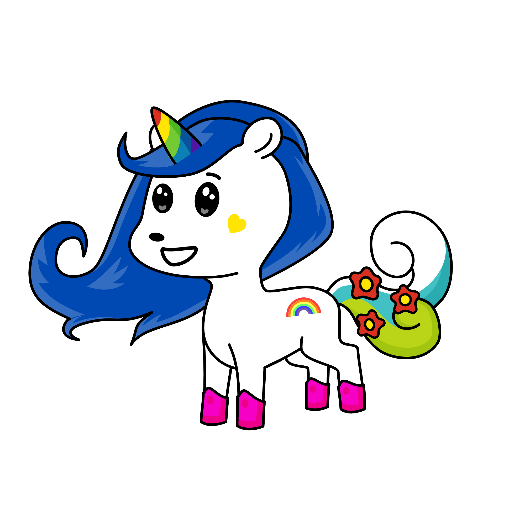a rainha do gelo, the unicorn