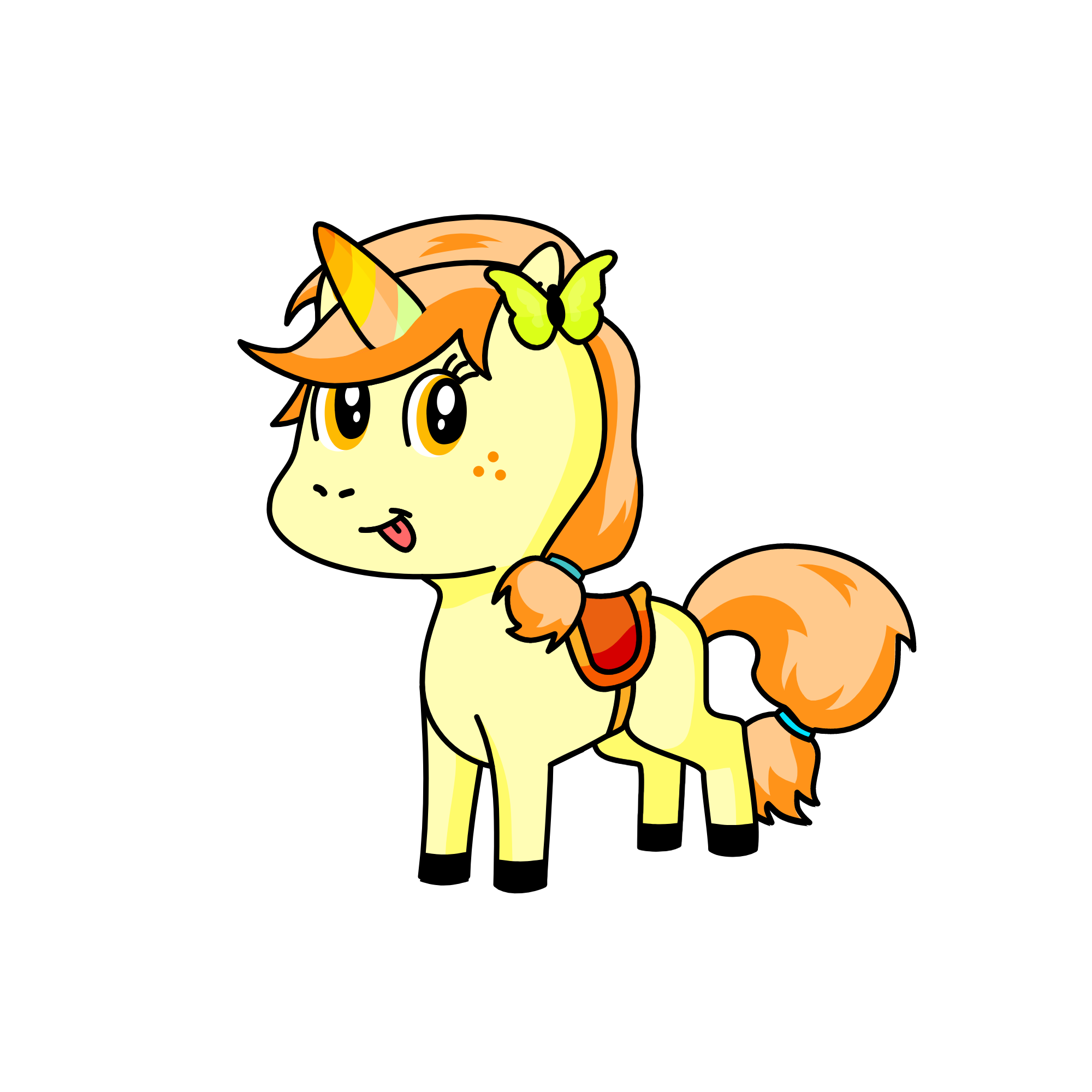 Sunny, the unicorn