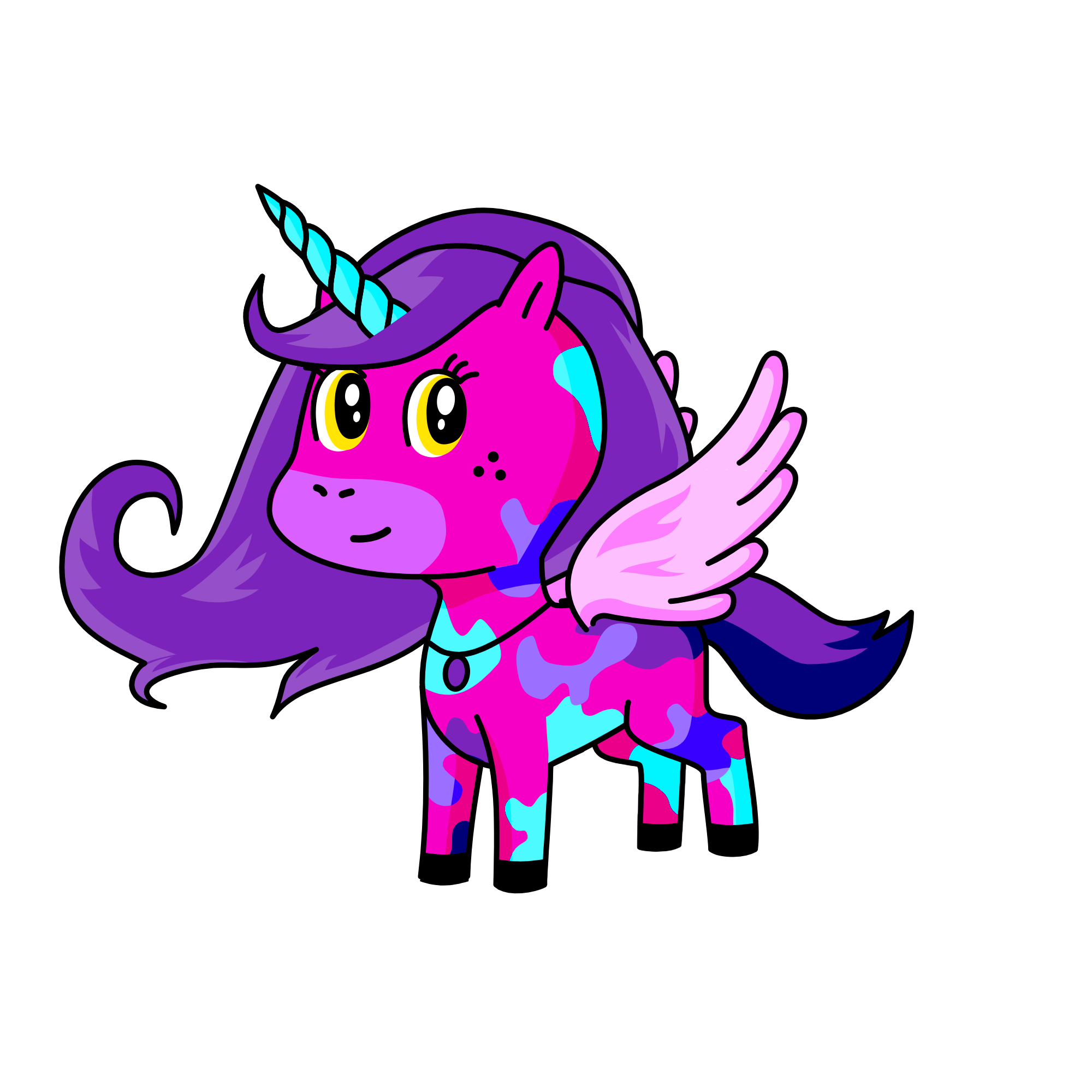 Mistille, the unicorn