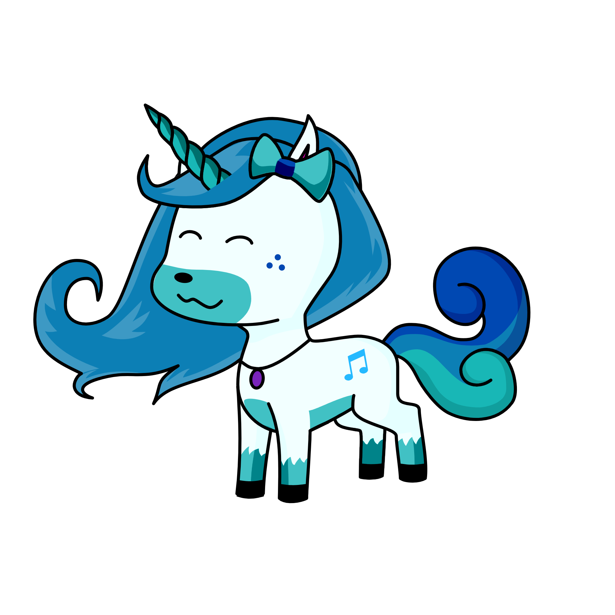 Moon, the unicorn