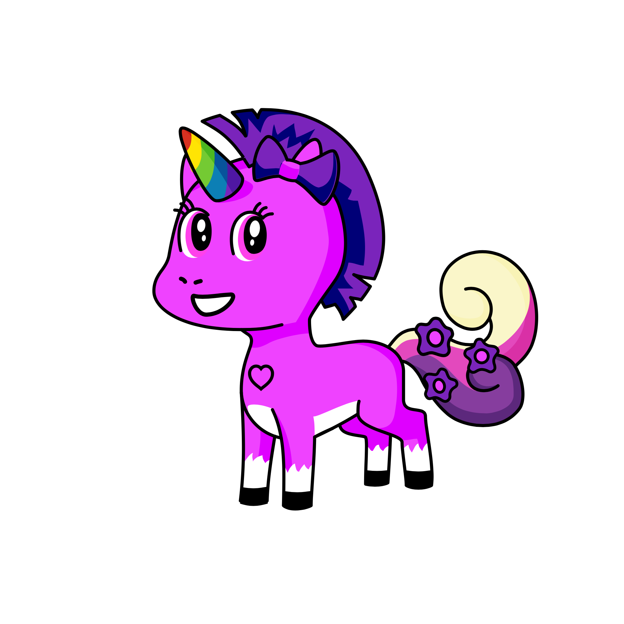 Ariel, the unicorn