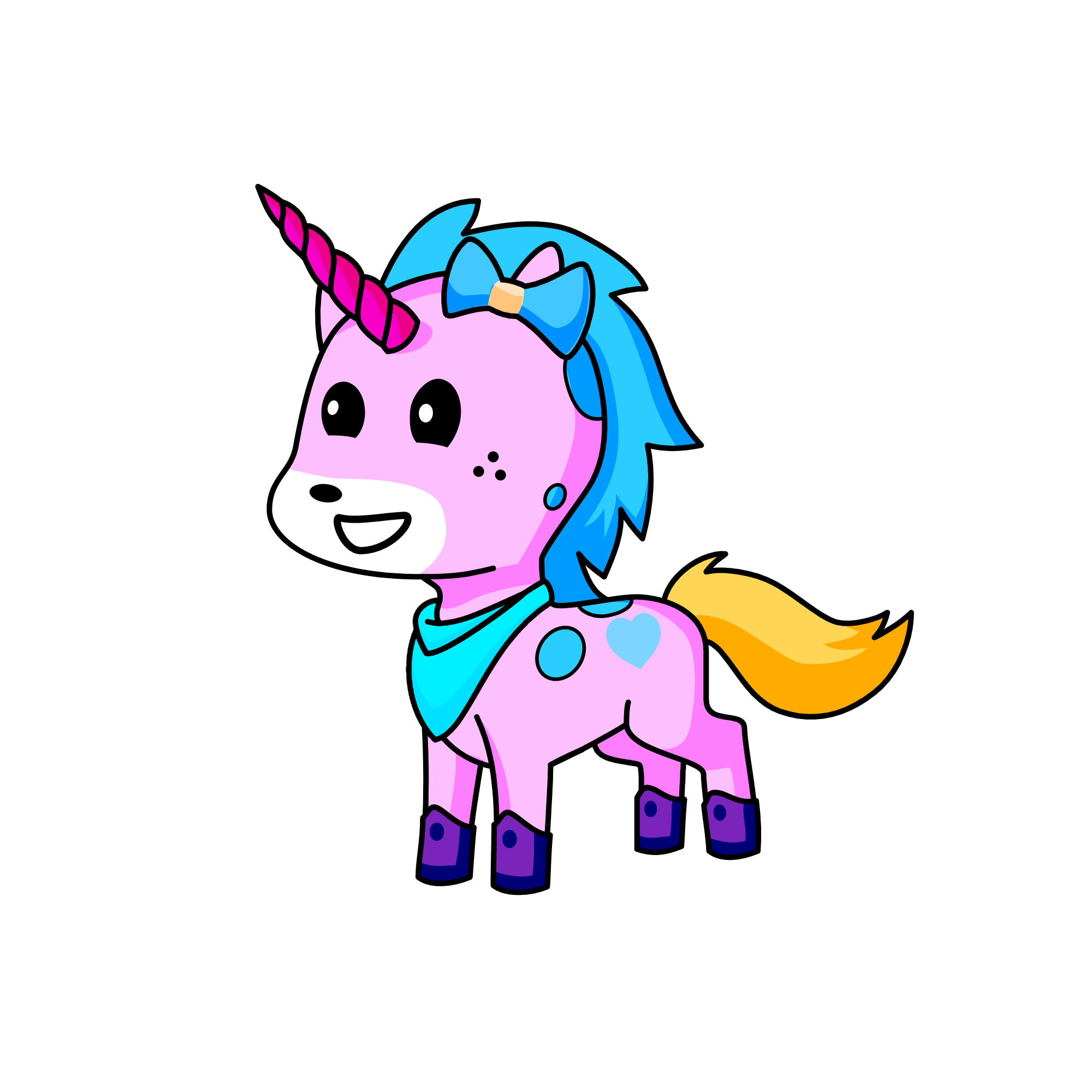Cotton Candy, the unicorn