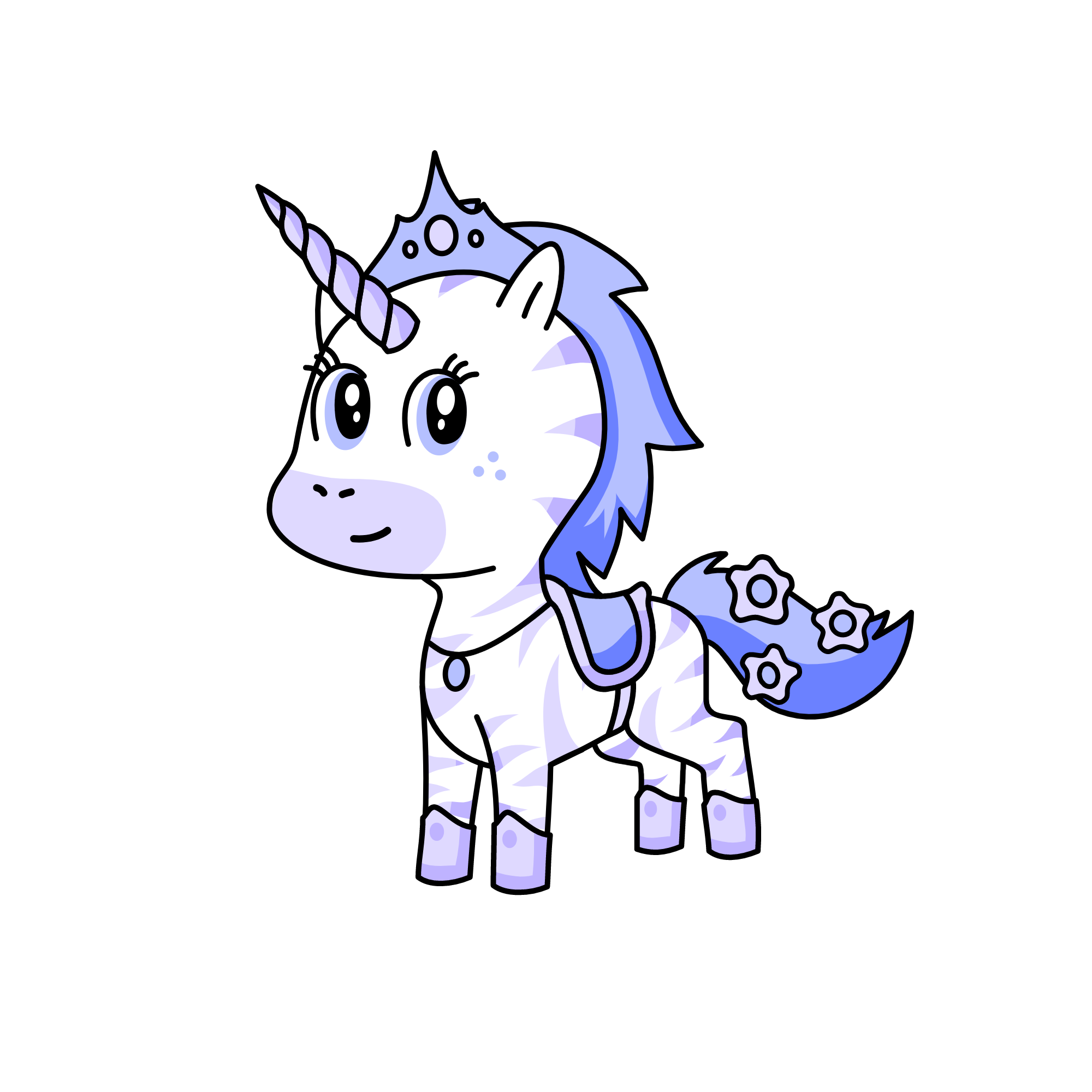 Sky, the unicorn