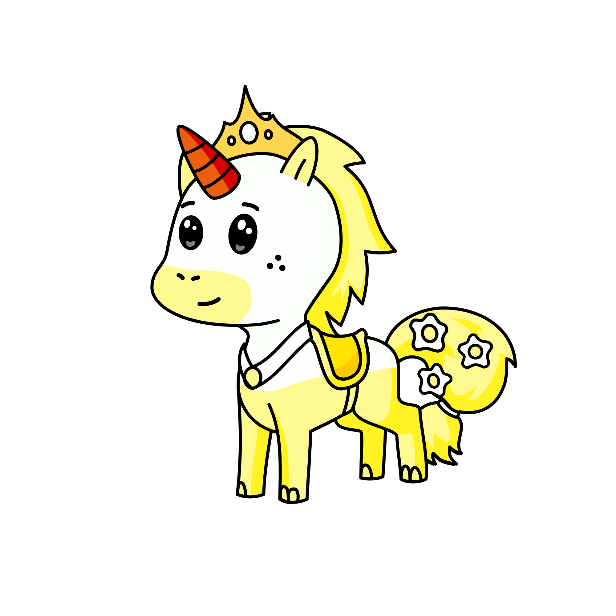 Sunny, the unicorn