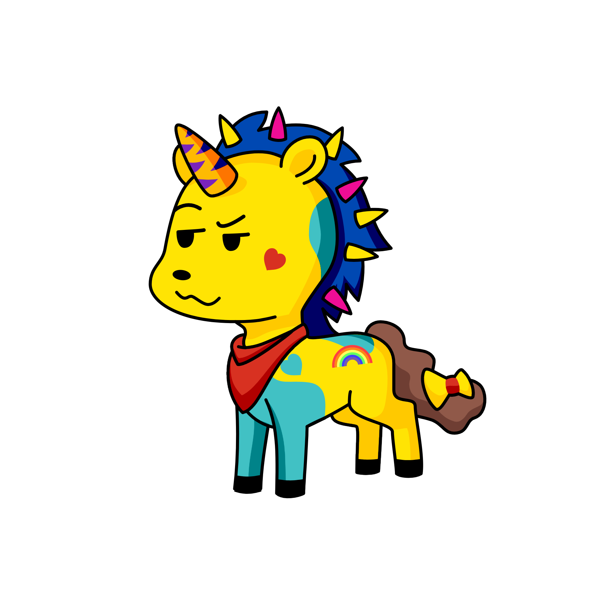 Pussy, the unicorn