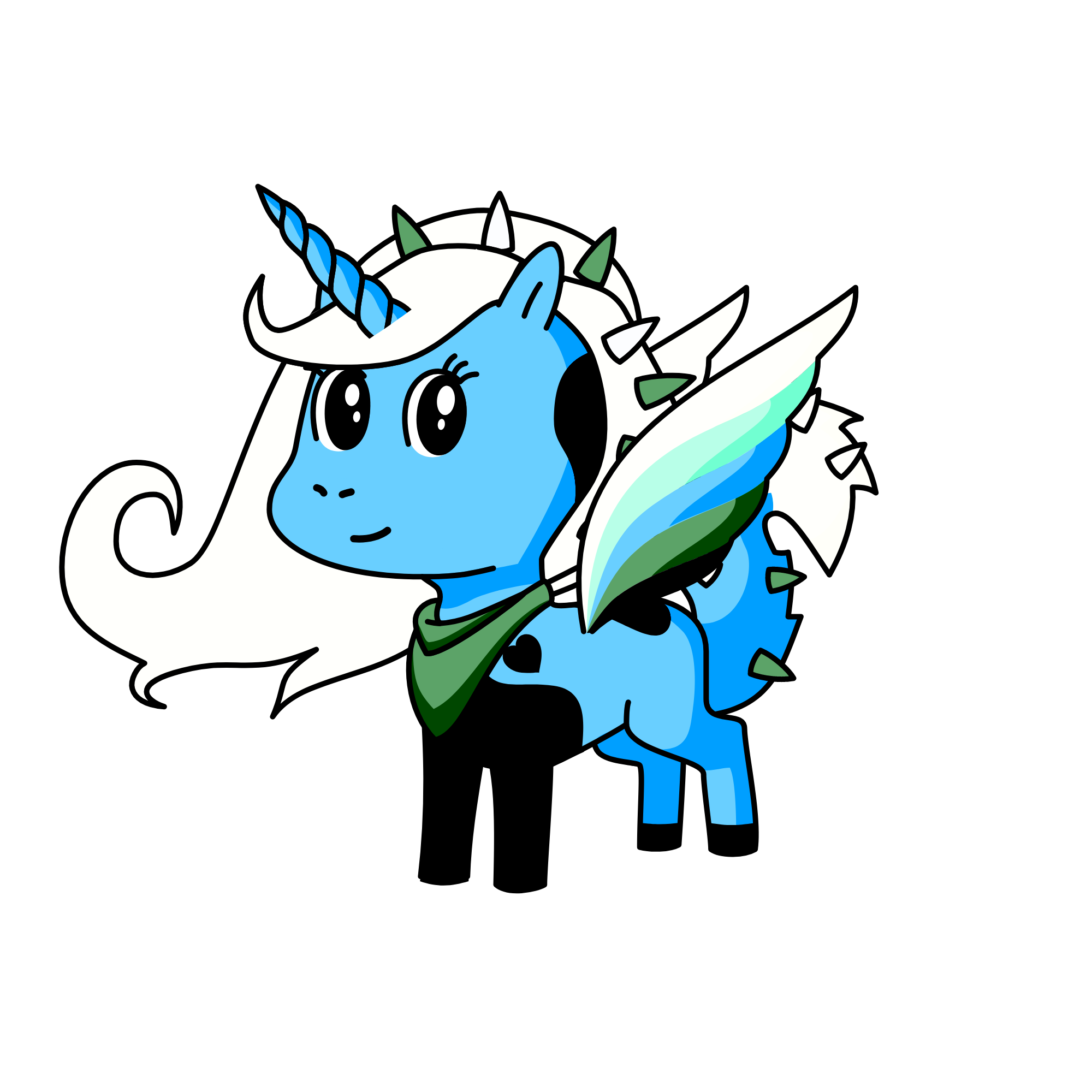 FrostBite, the unicorn