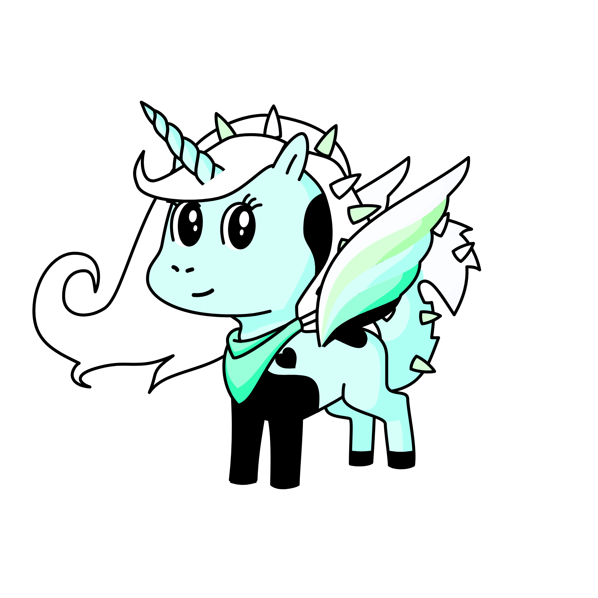 FrostBite, the unicorn