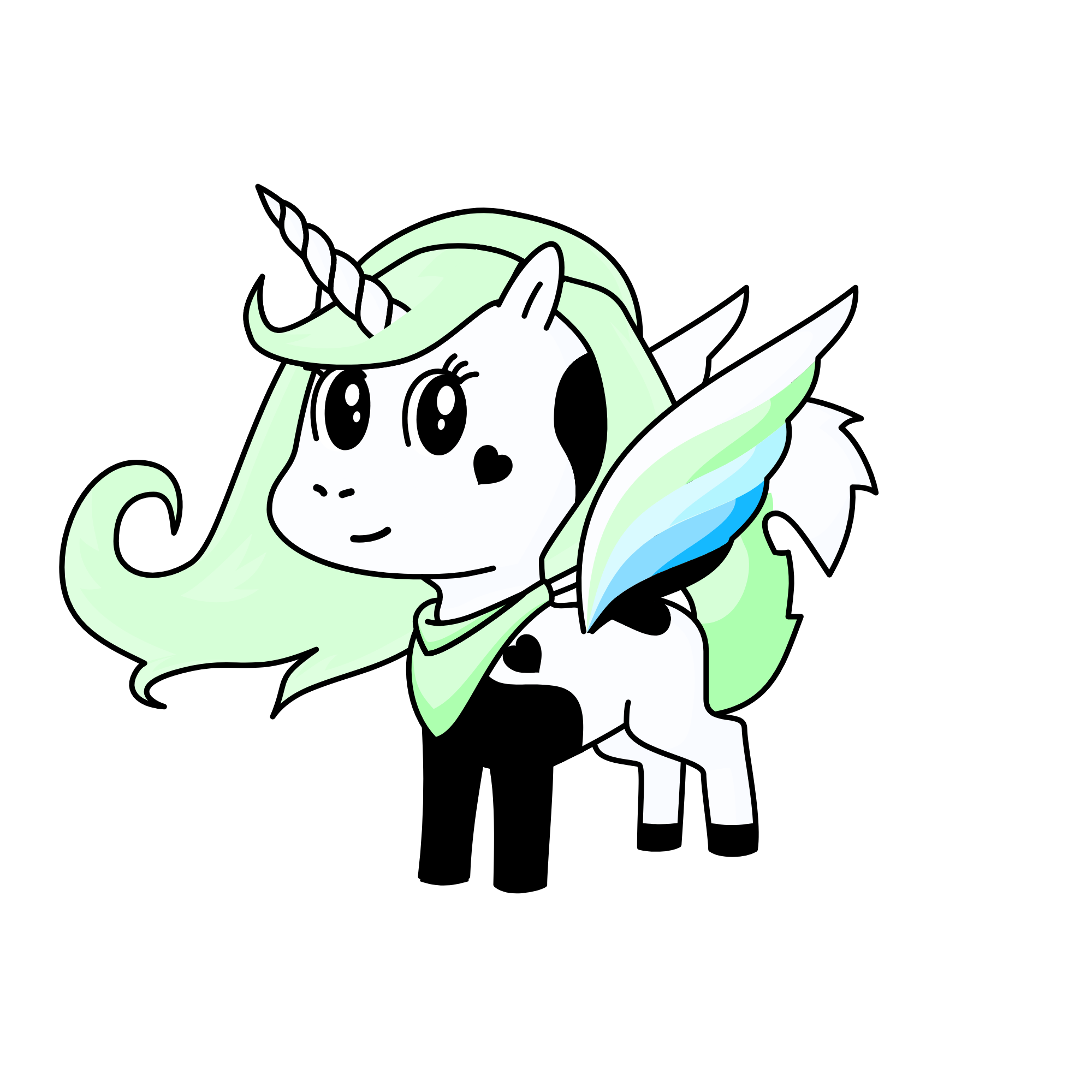 MintSnow, the unicorn
