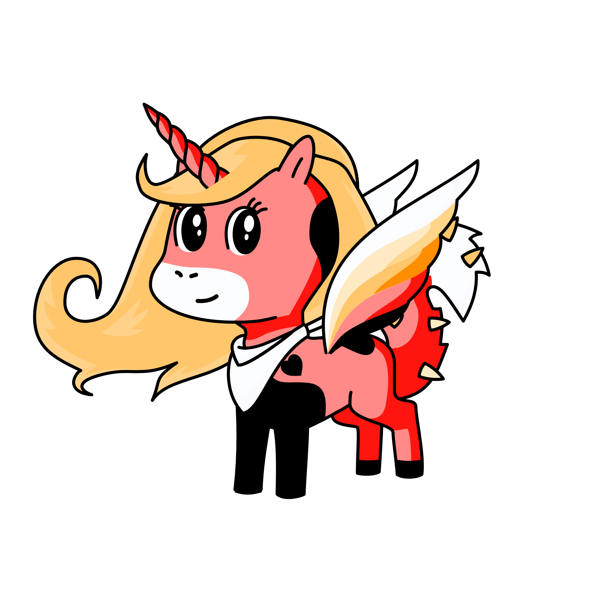Flaire, the unicorn