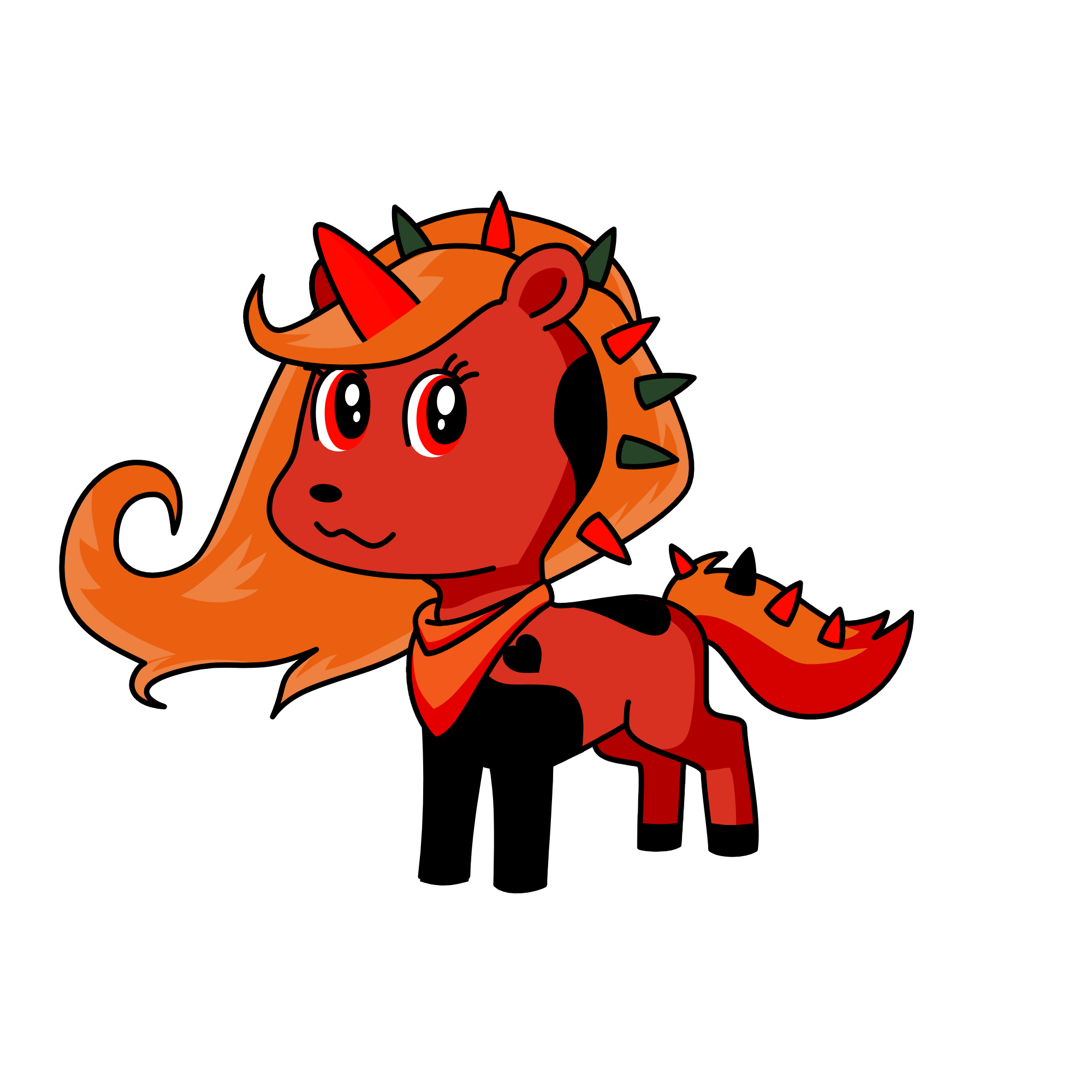 spike, the unicorn