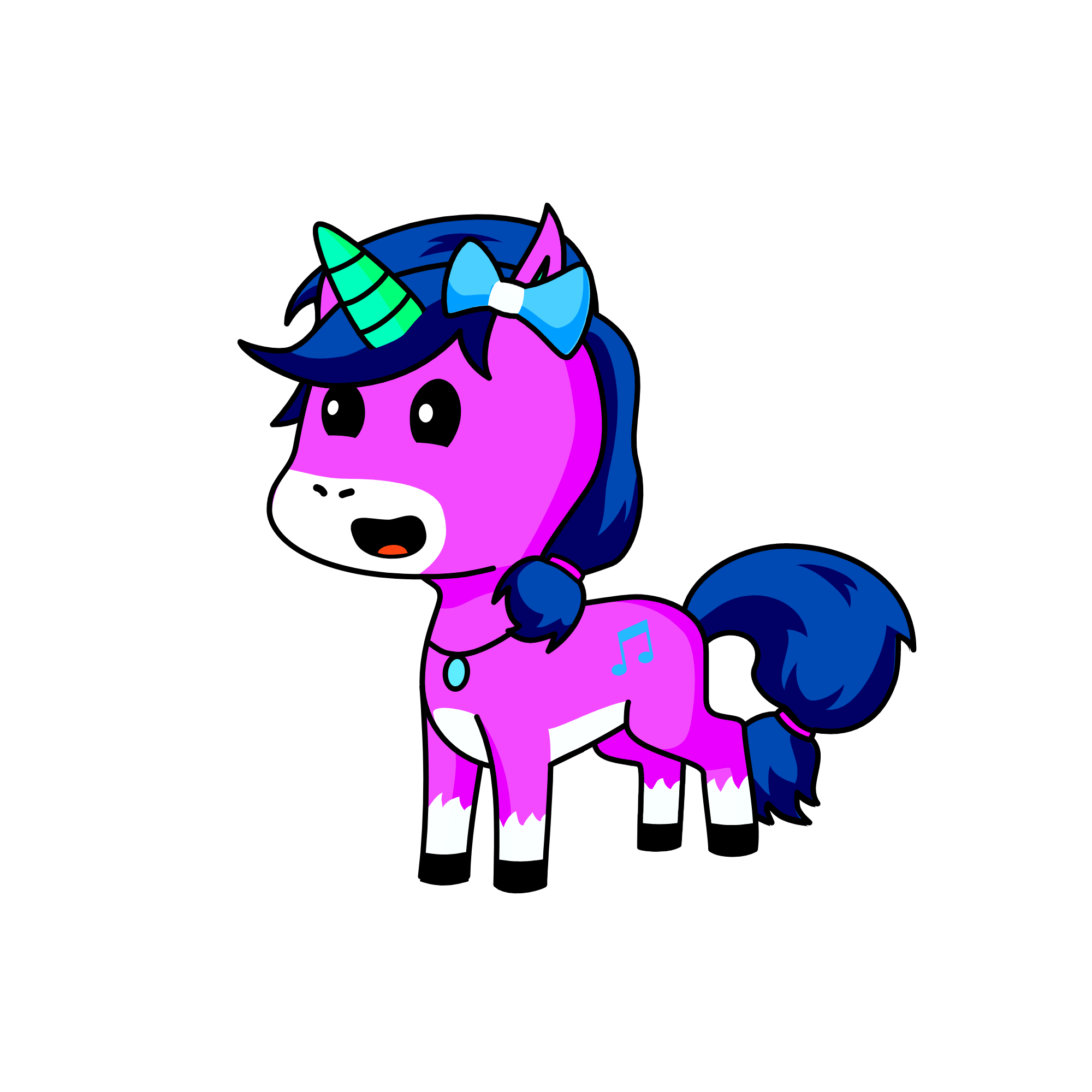 Melodify, the unicorn