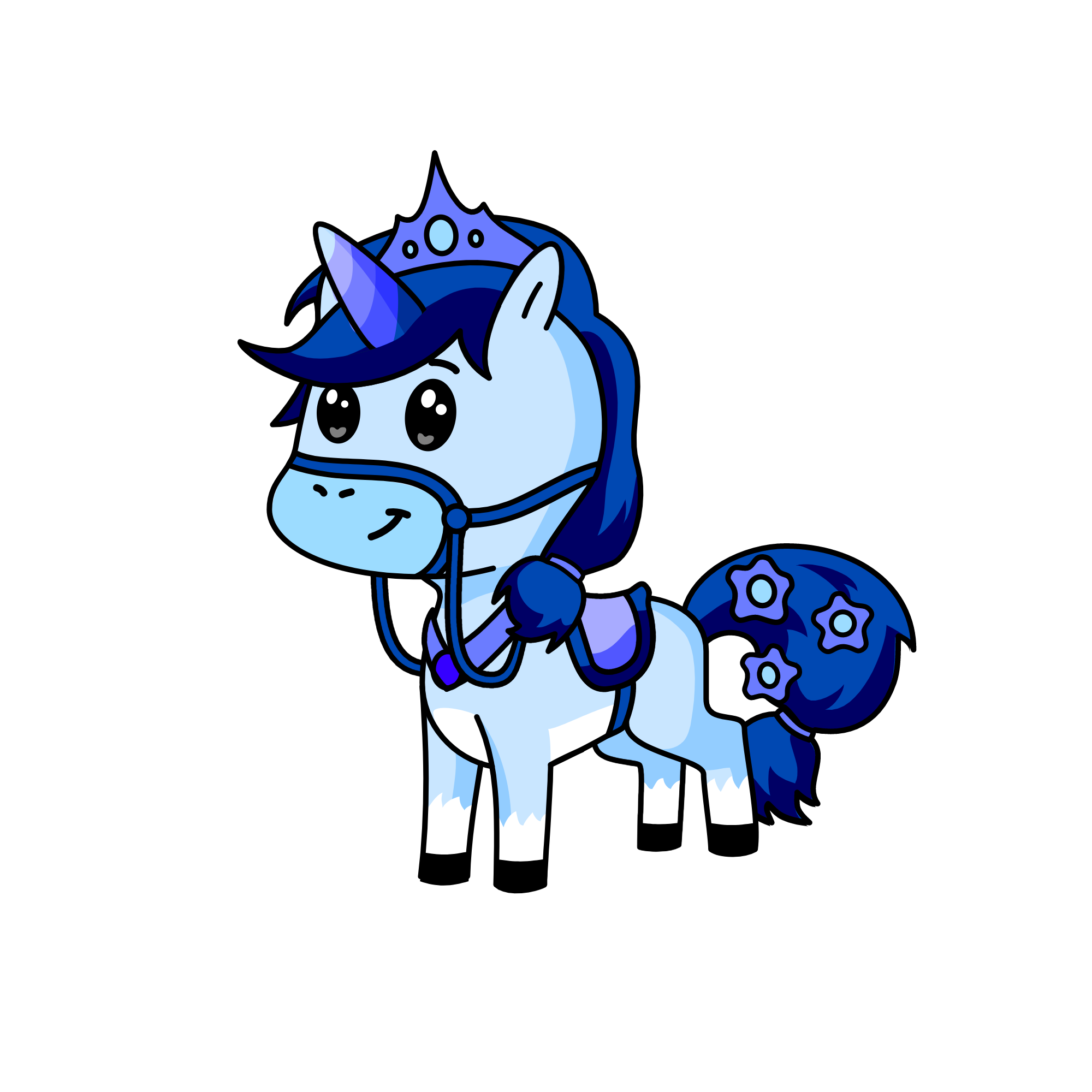The Ice Queen, the unicorn