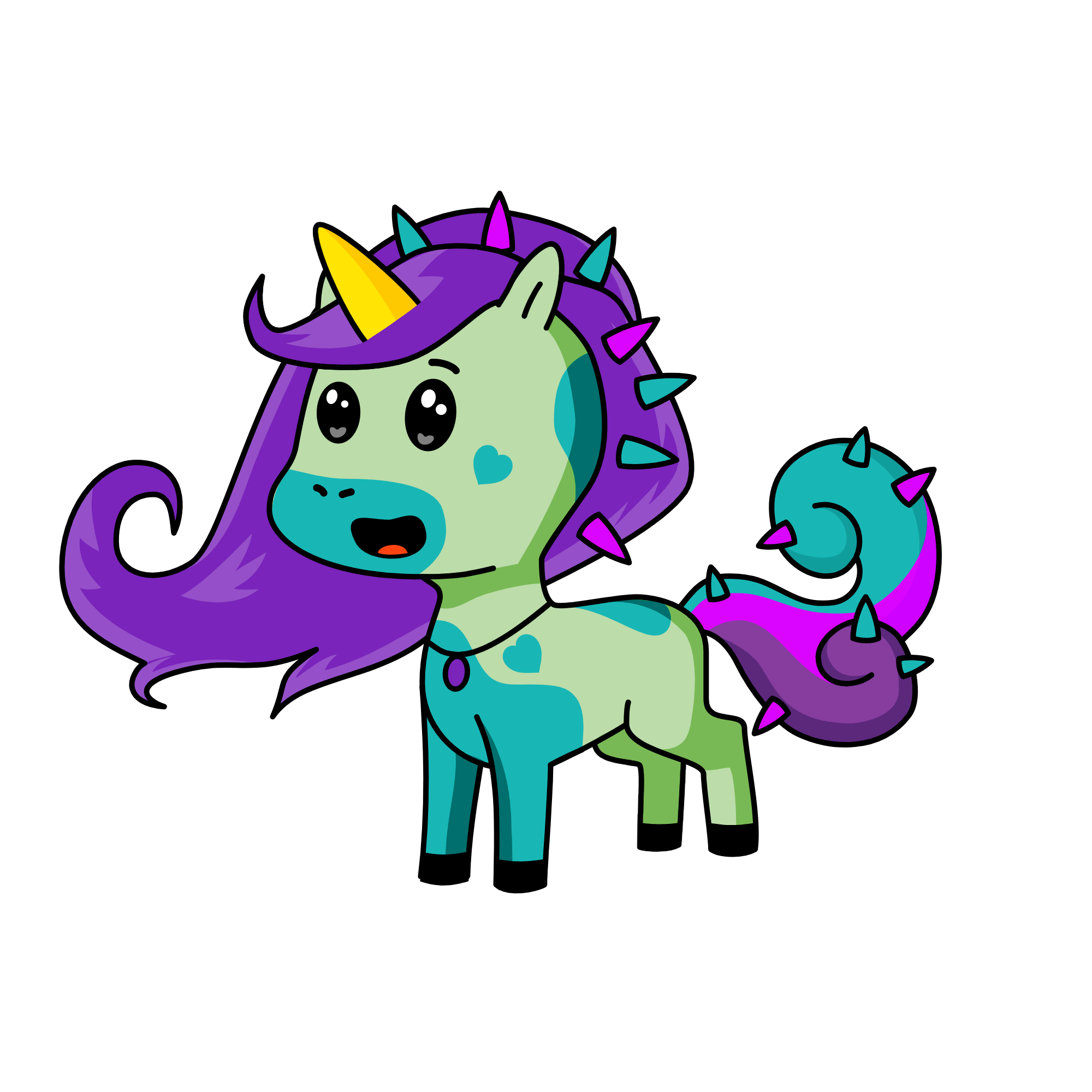 Mathilde, the unicorn