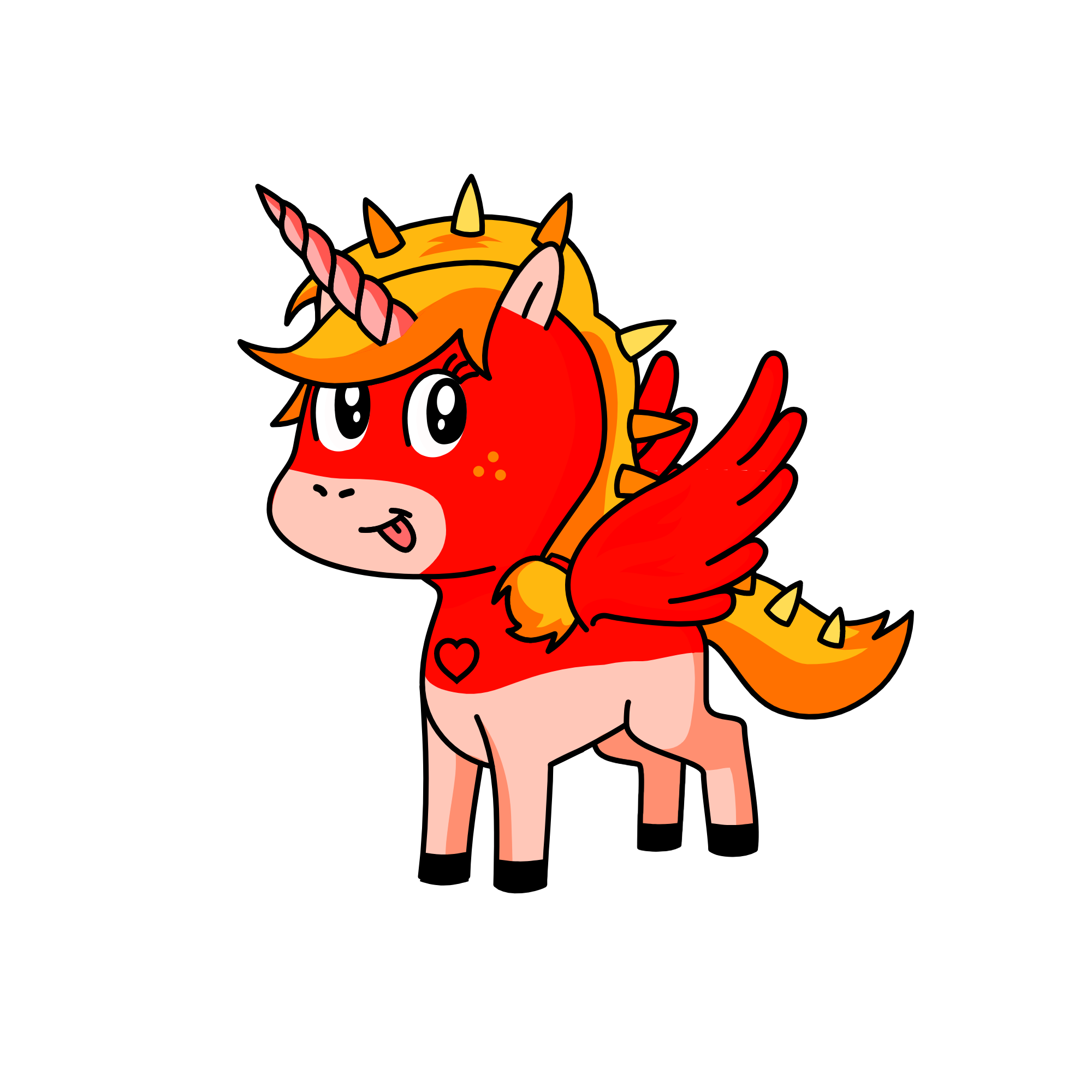 🔥Devil chic🔥, the unicorn