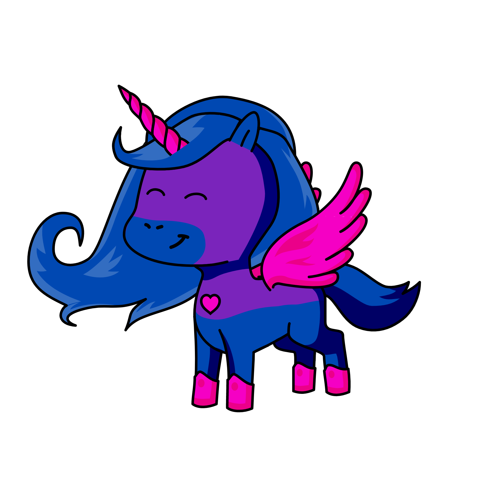 Super Uni, the unicorn