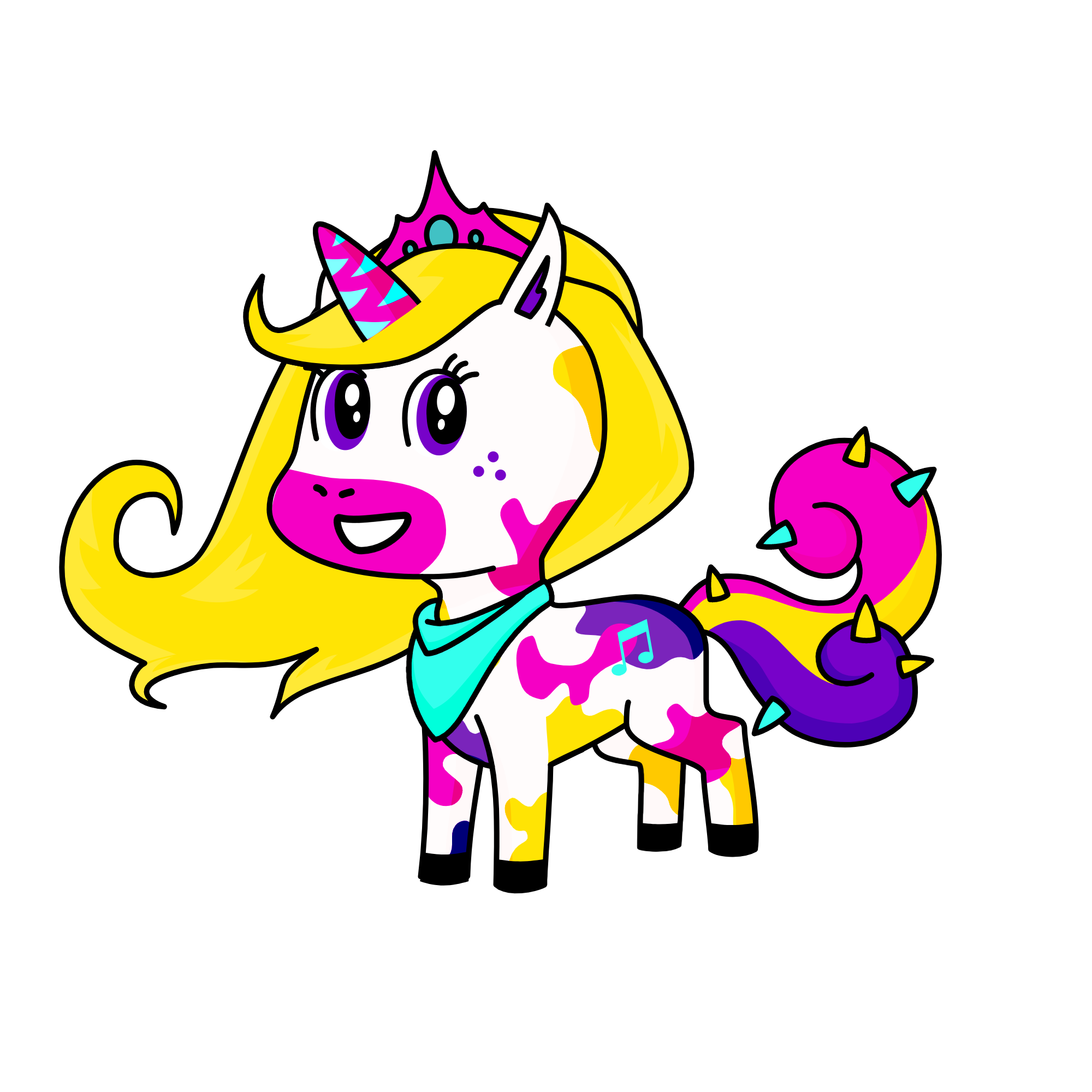 UNIROSNE, the unicorn