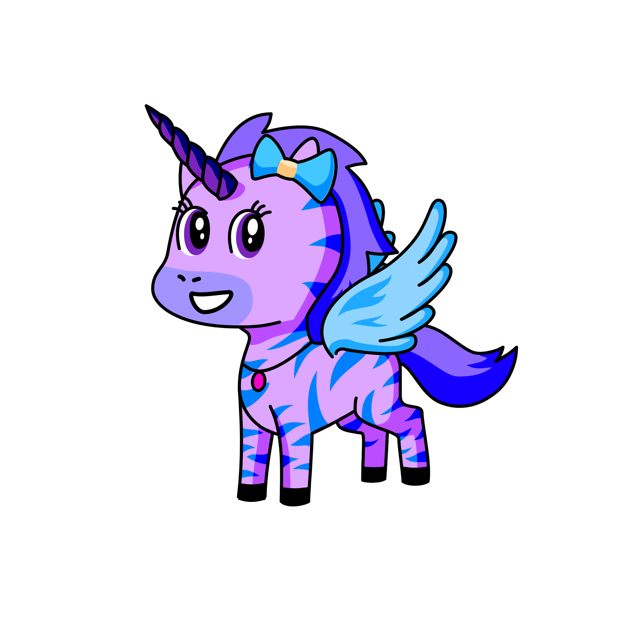 Luna, the unicorn