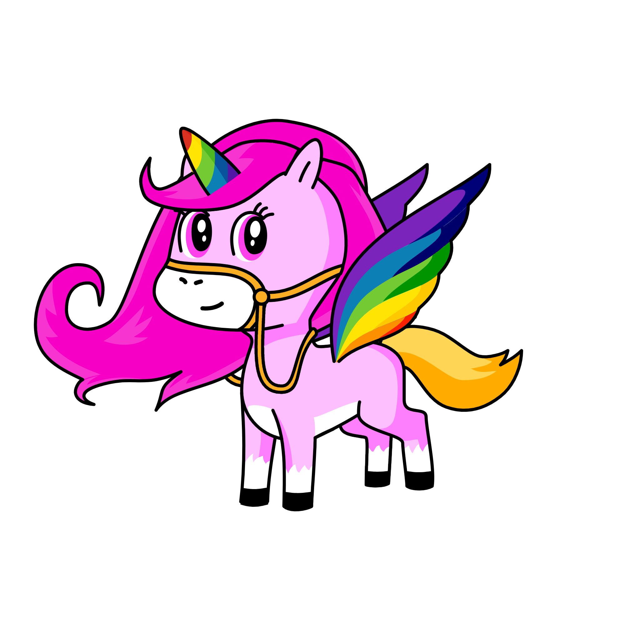 Celectia, the unicorn