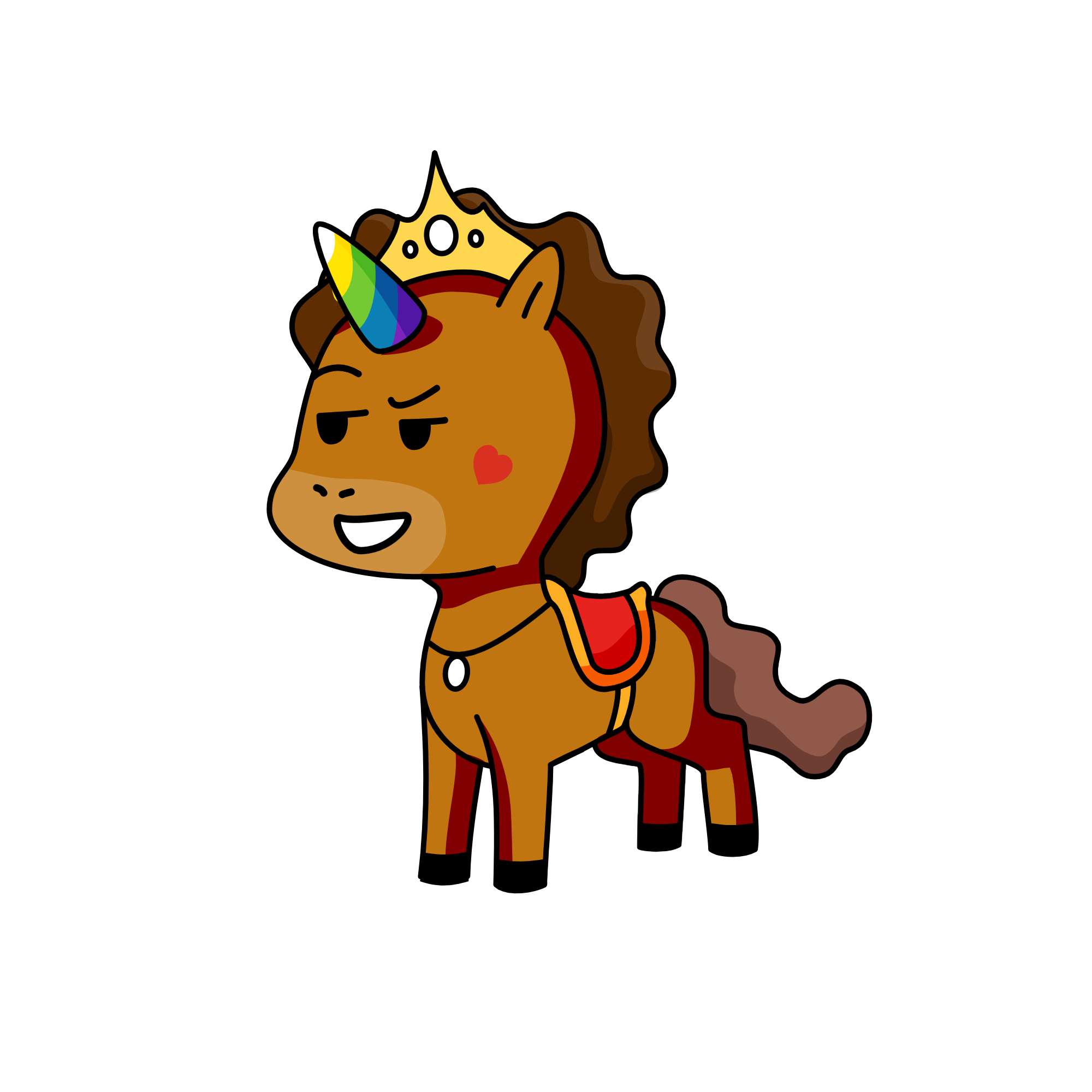 UNO, the unicorn