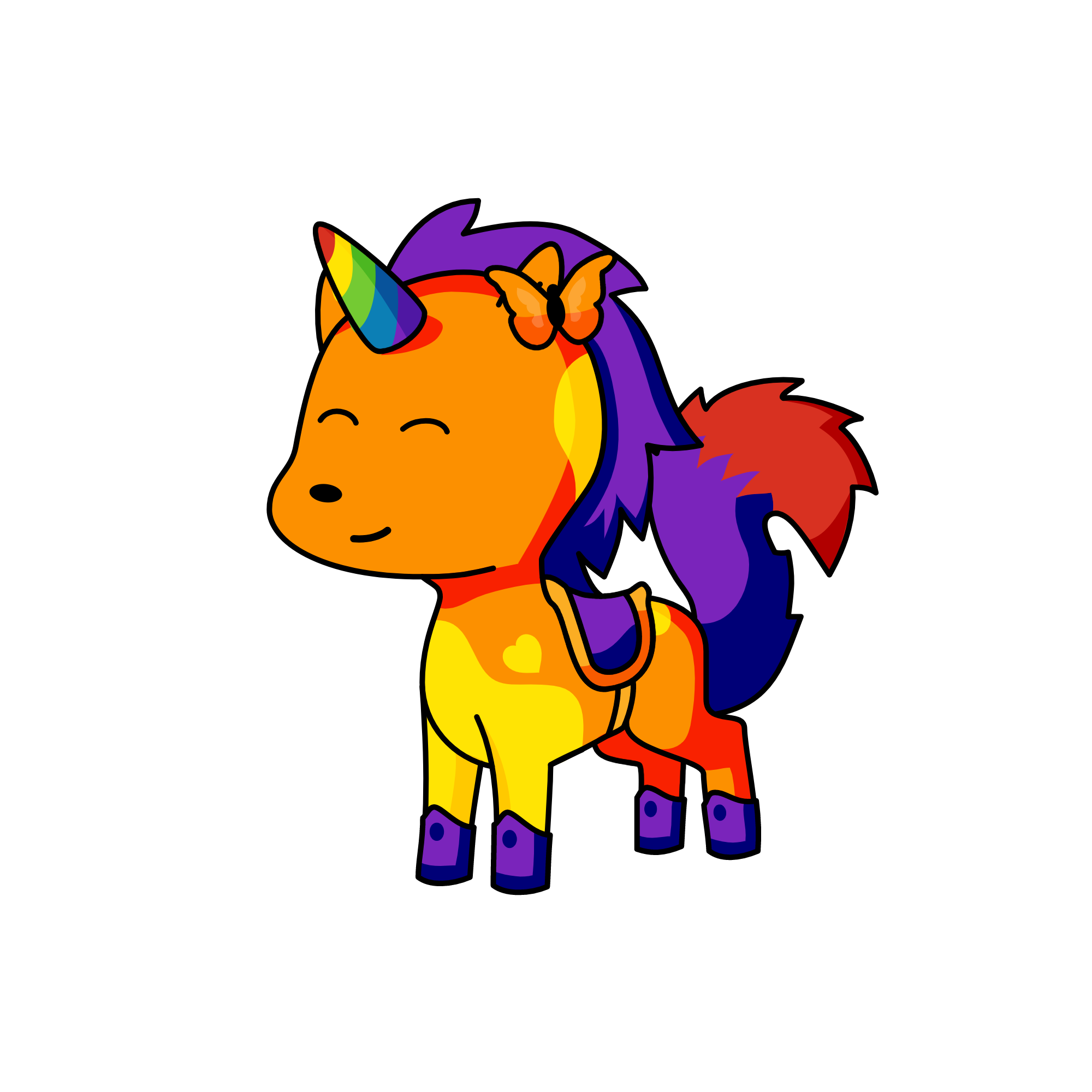 evi, the unicorn