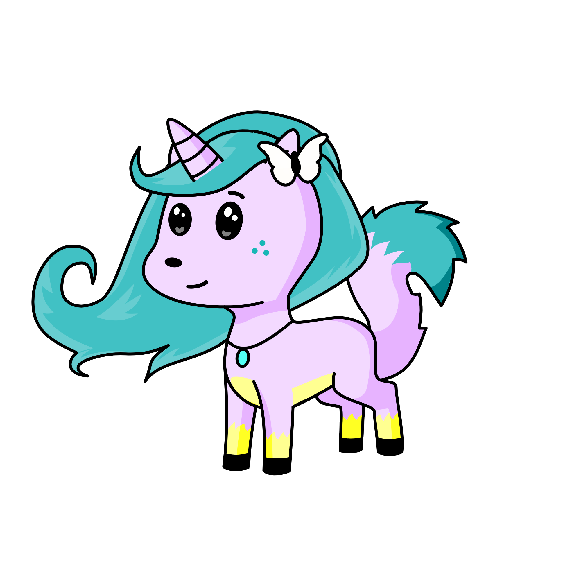 misty, the unicorn