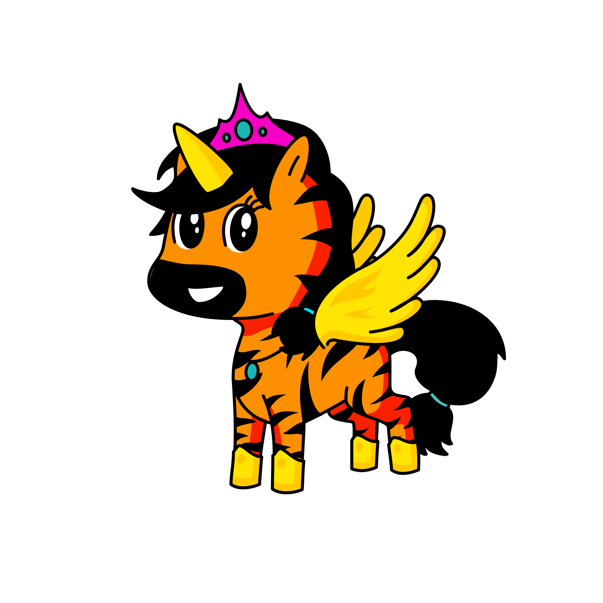 Tiger Lilly, the unicorn