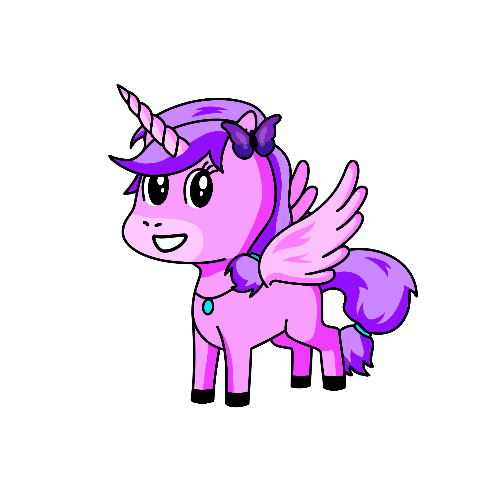 Princess pinkie , the unicorn