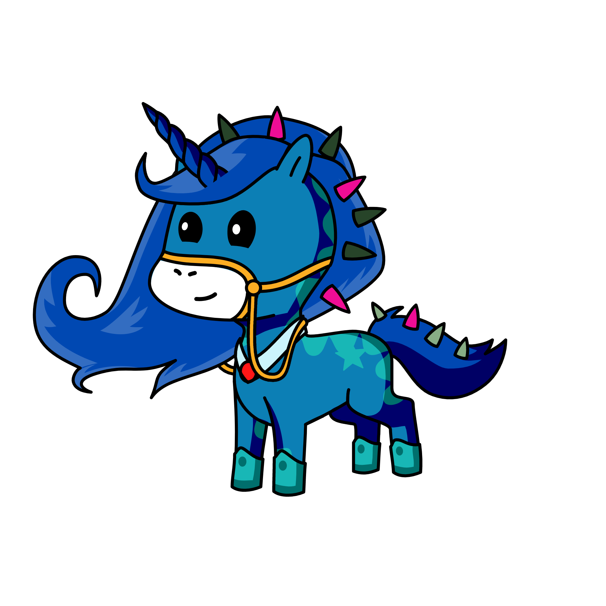 bluie, the unicorn