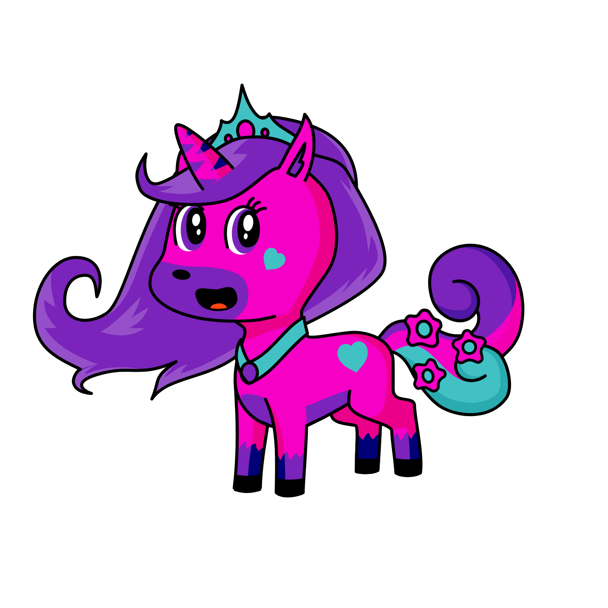 Pinkie Pie, the unicorn