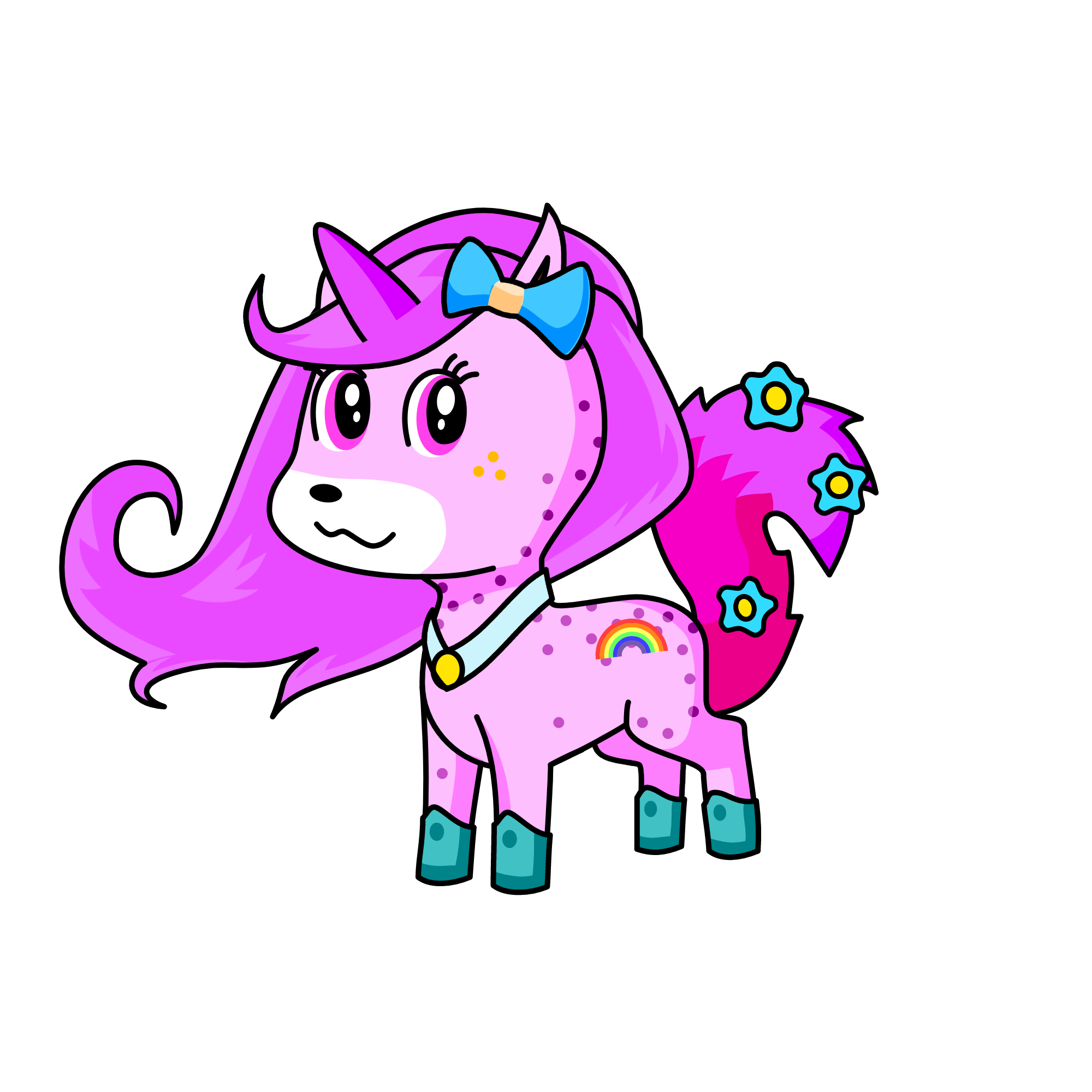 Unicorn Sparkle 🎠, the unicorn