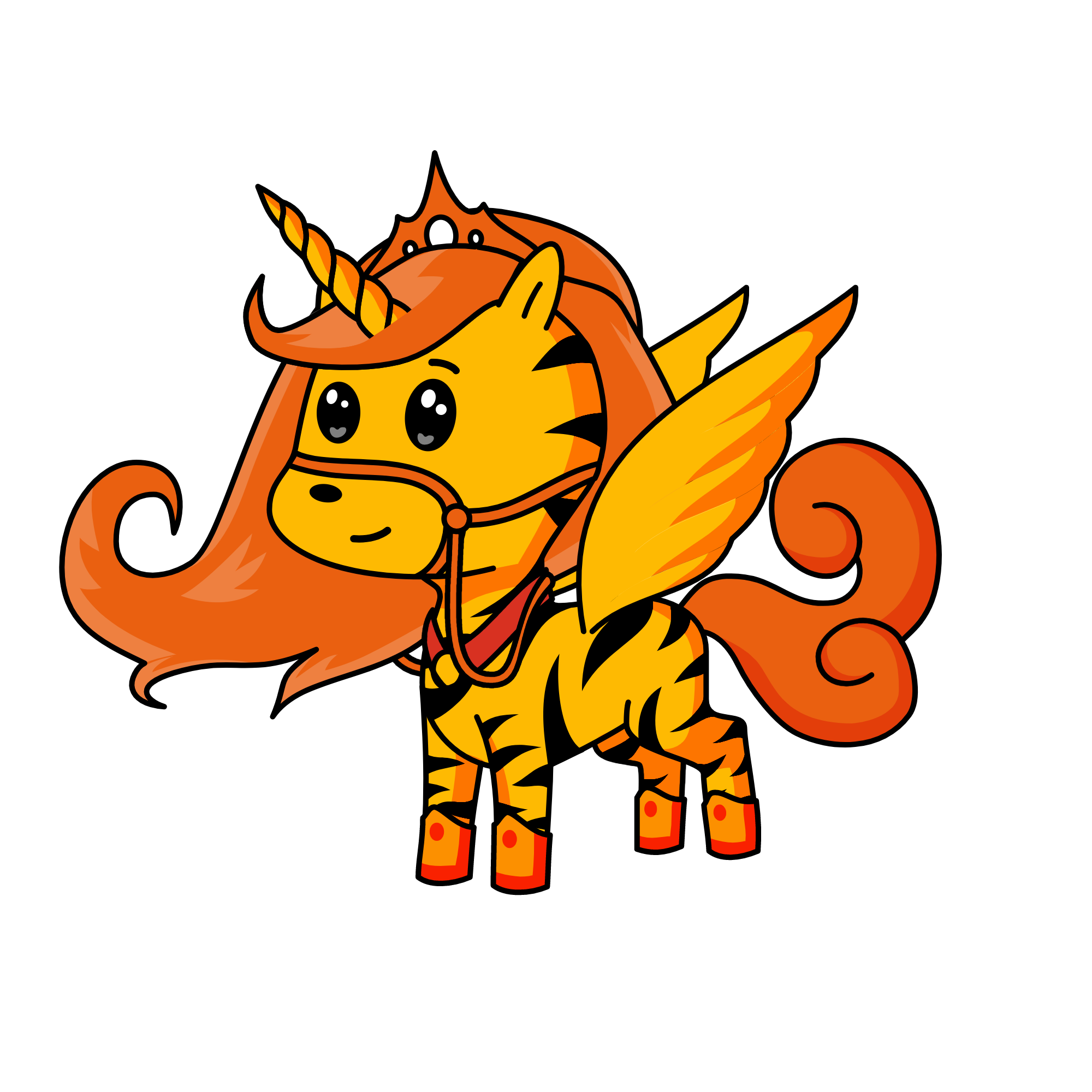 Tiger, the unicorn