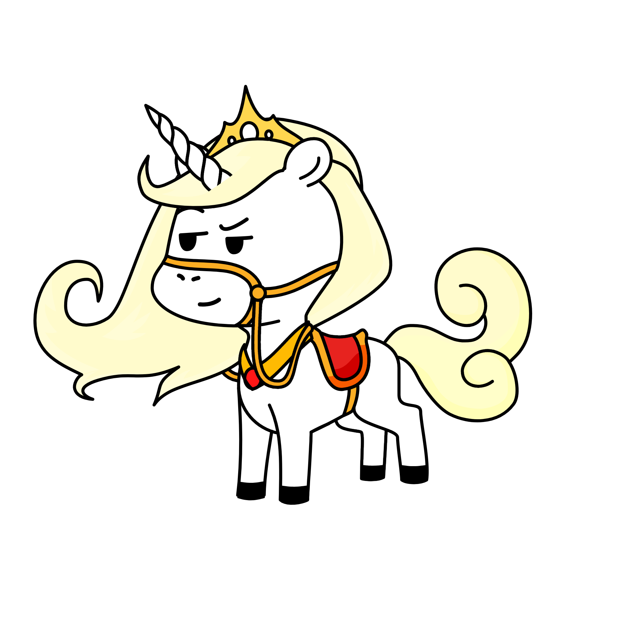 Stonks, the unicorn