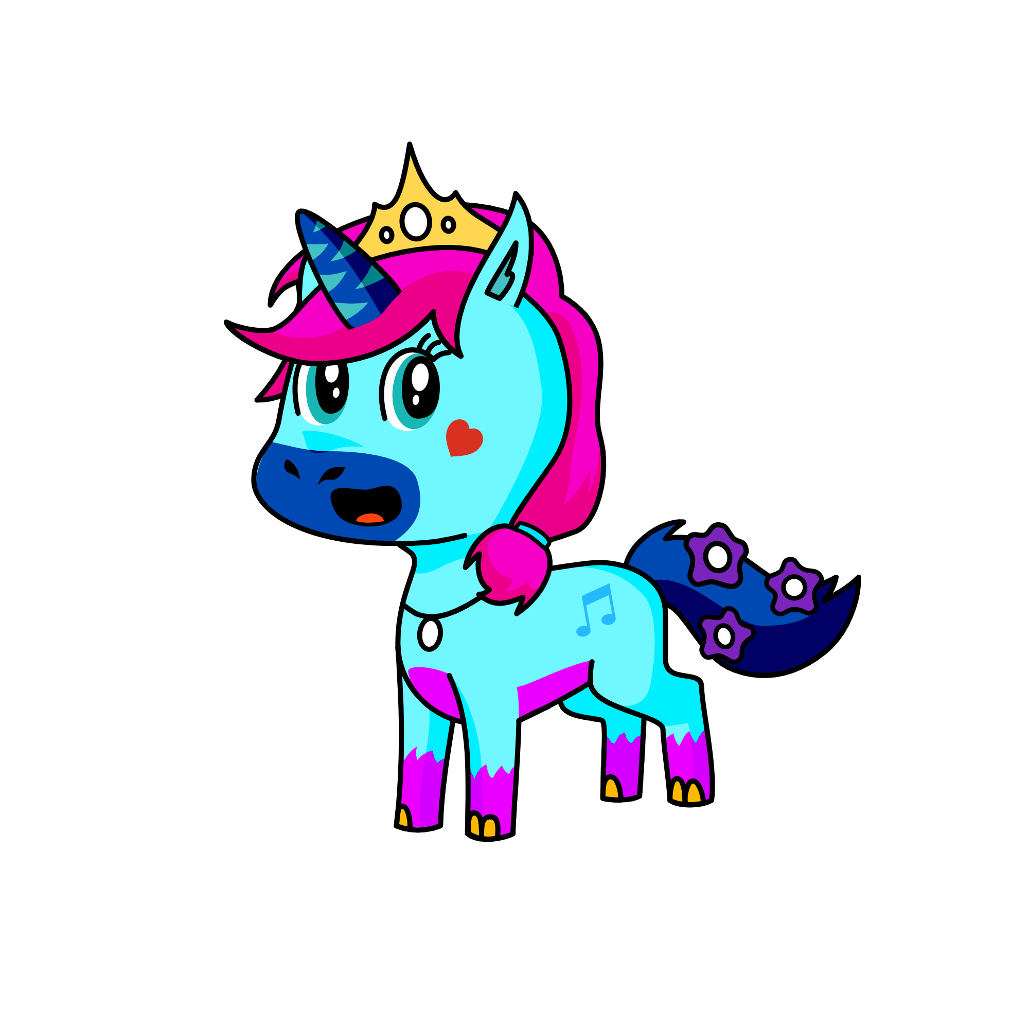 Dantella, the unicorn