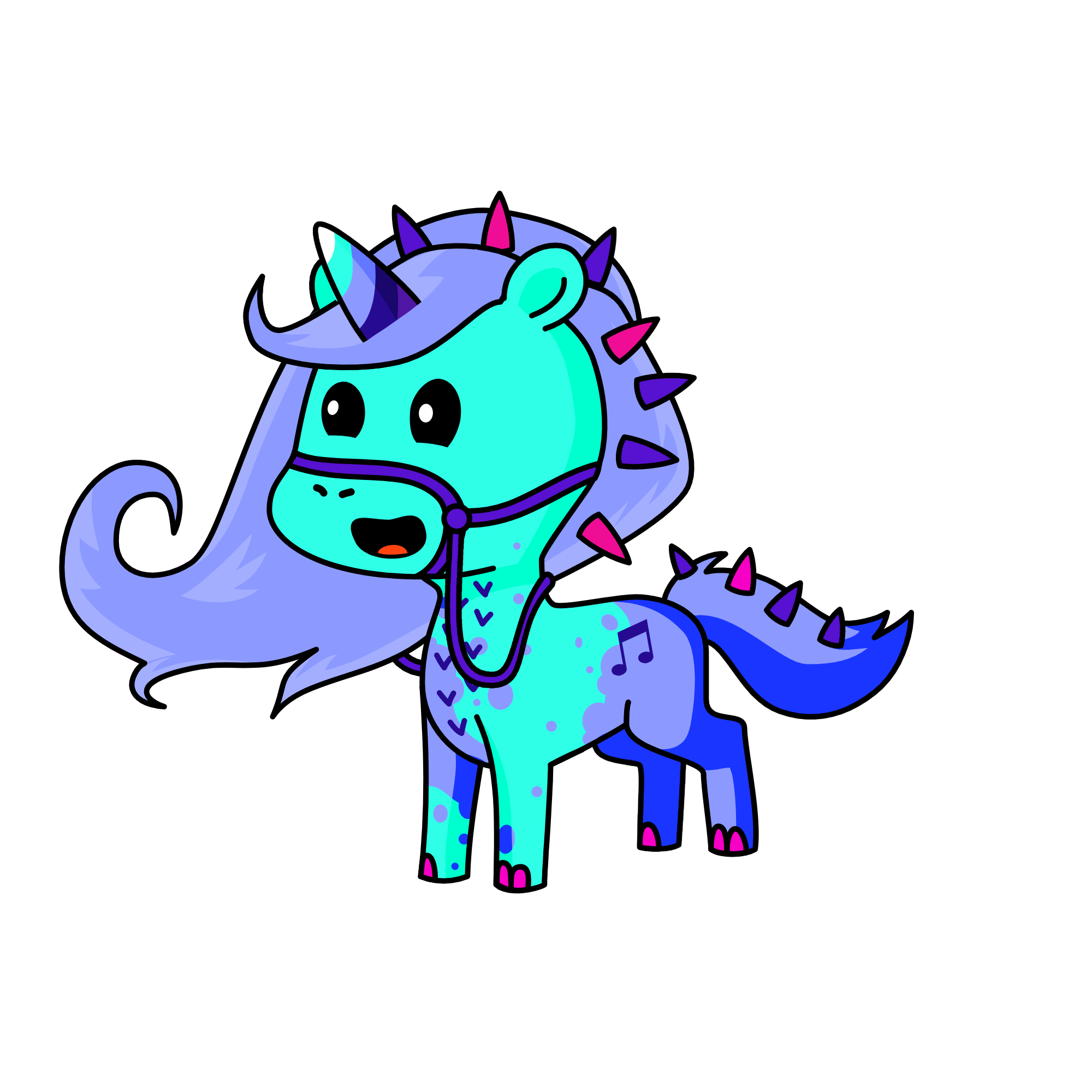 Sky, the unicorn
