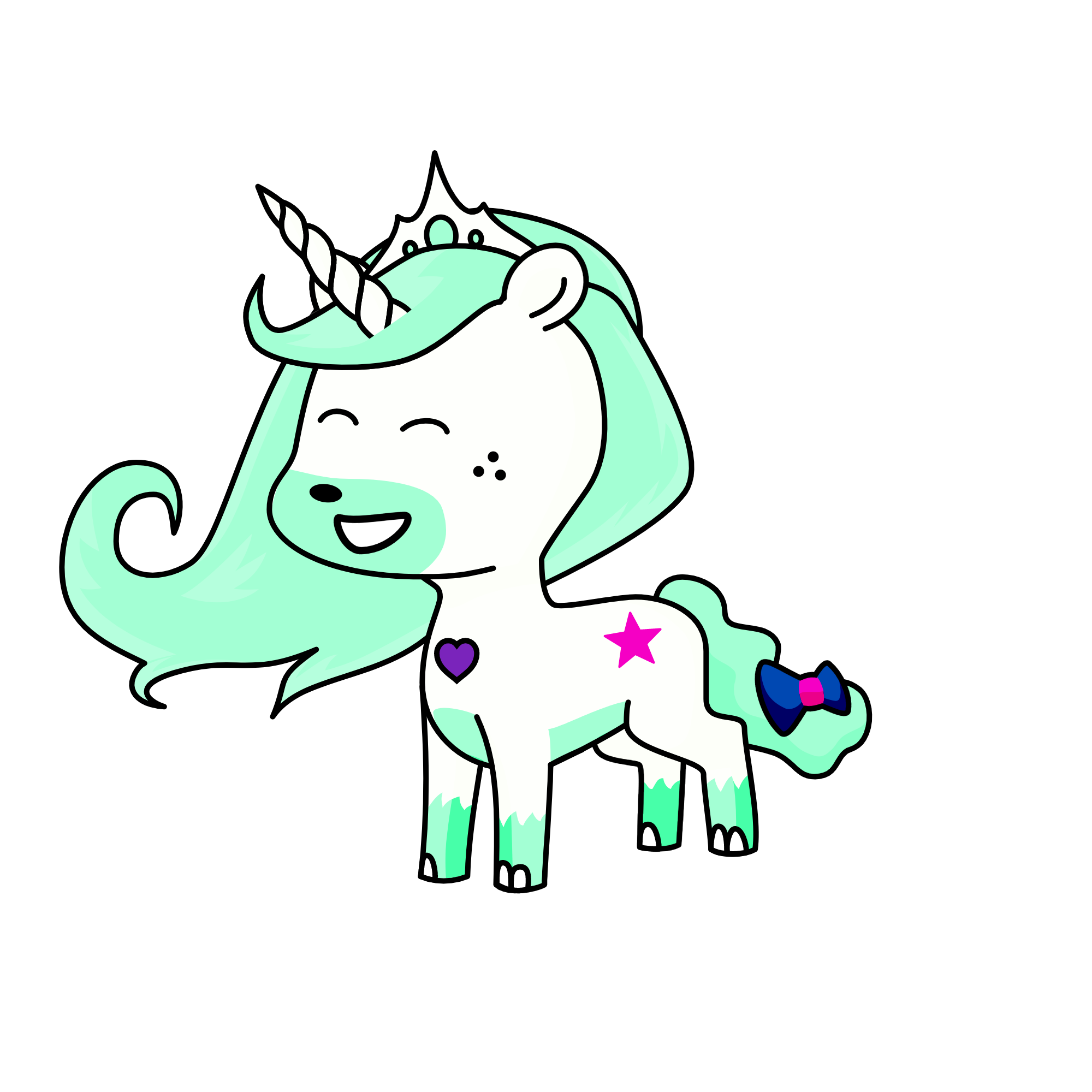 Mermaid, the unicorn