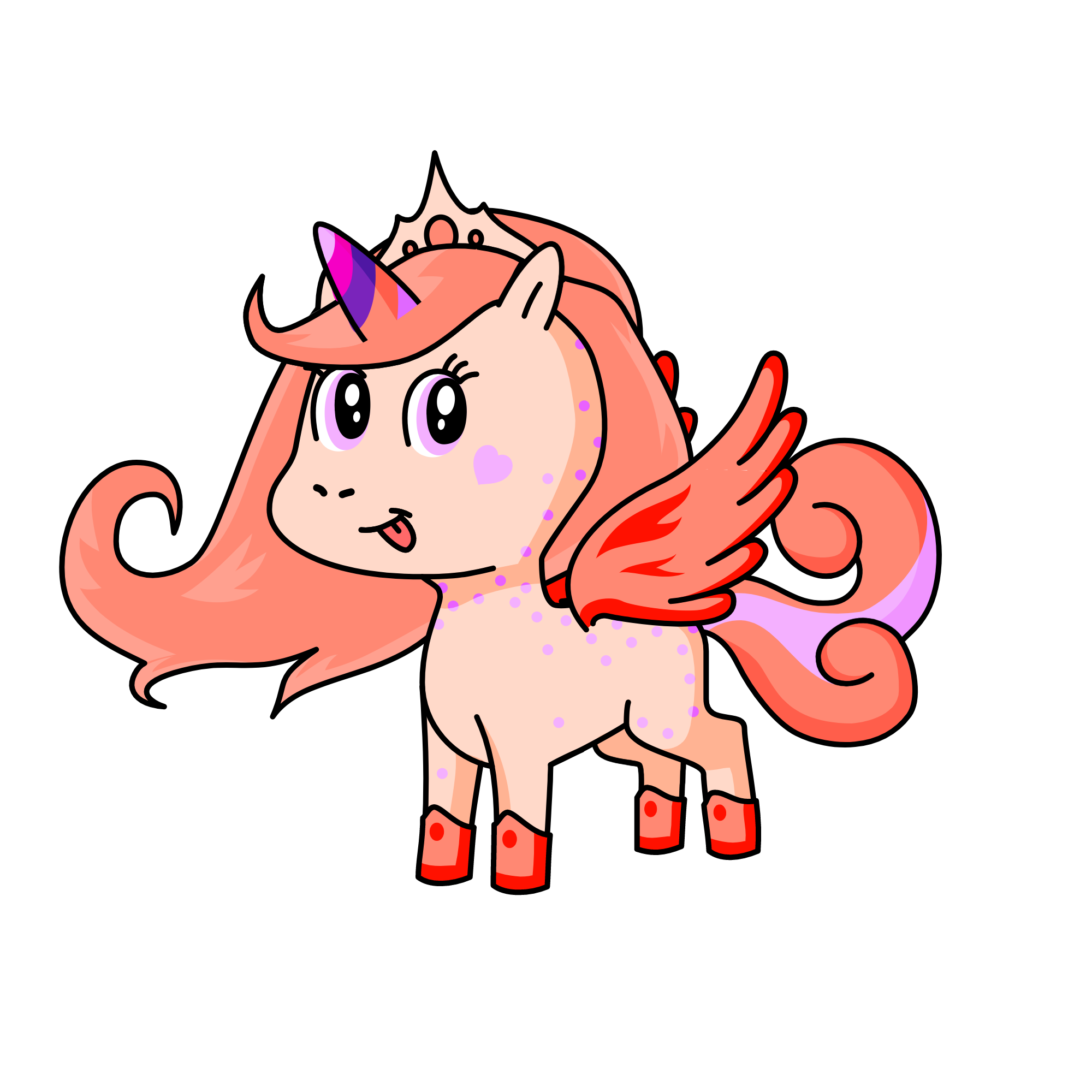 Princess pinky, the unicorn