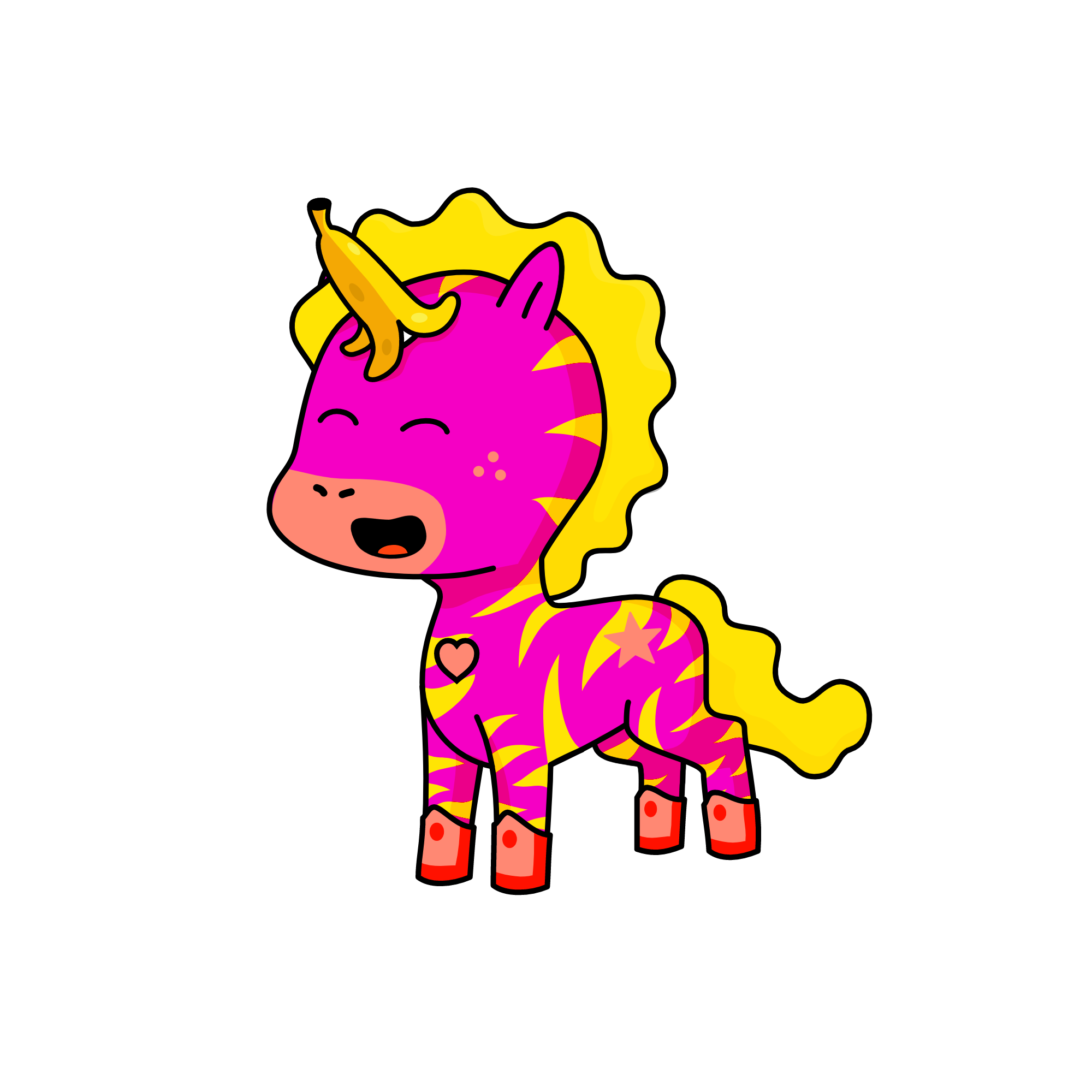 Silly, the unicorn