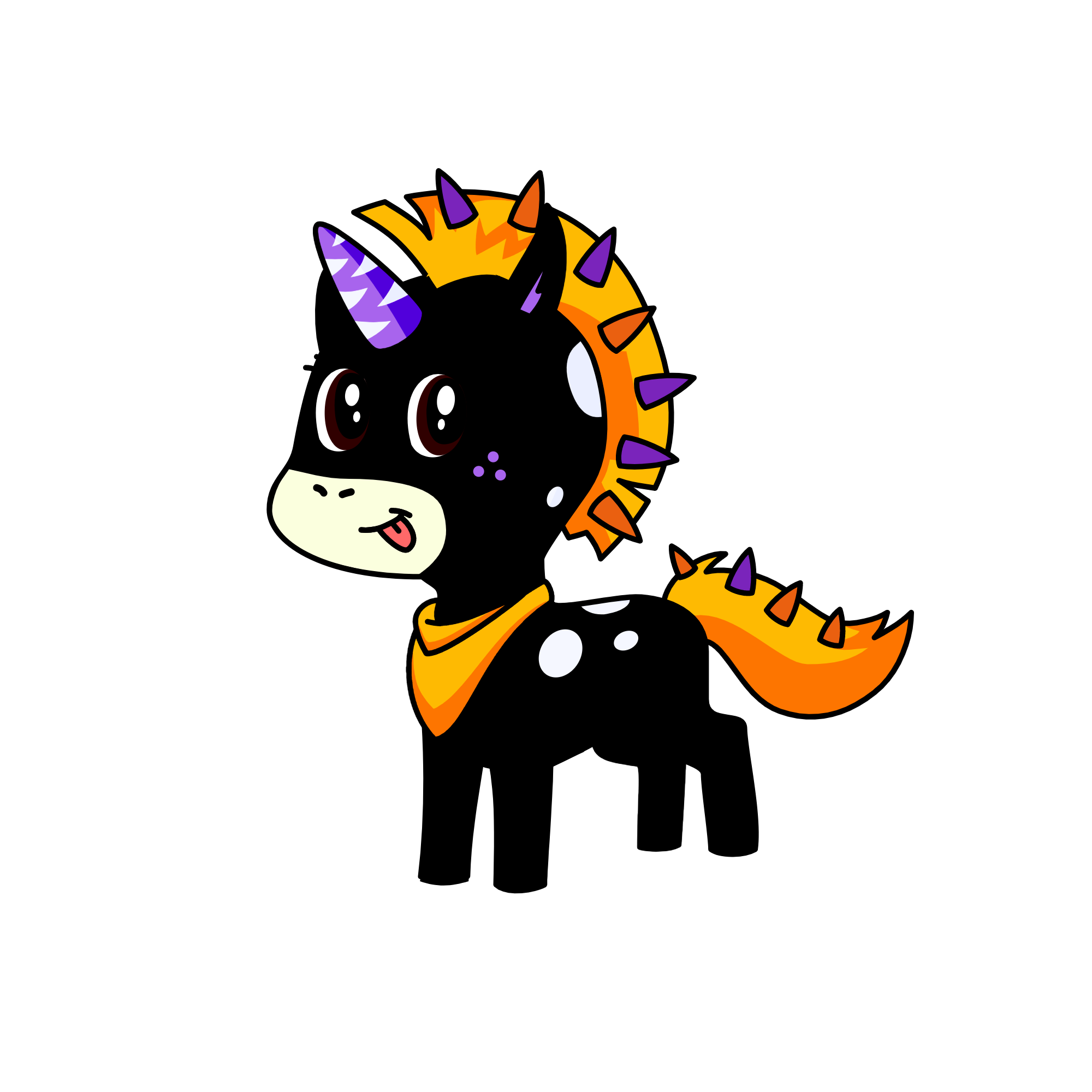 Spooky Boi, the unicorn