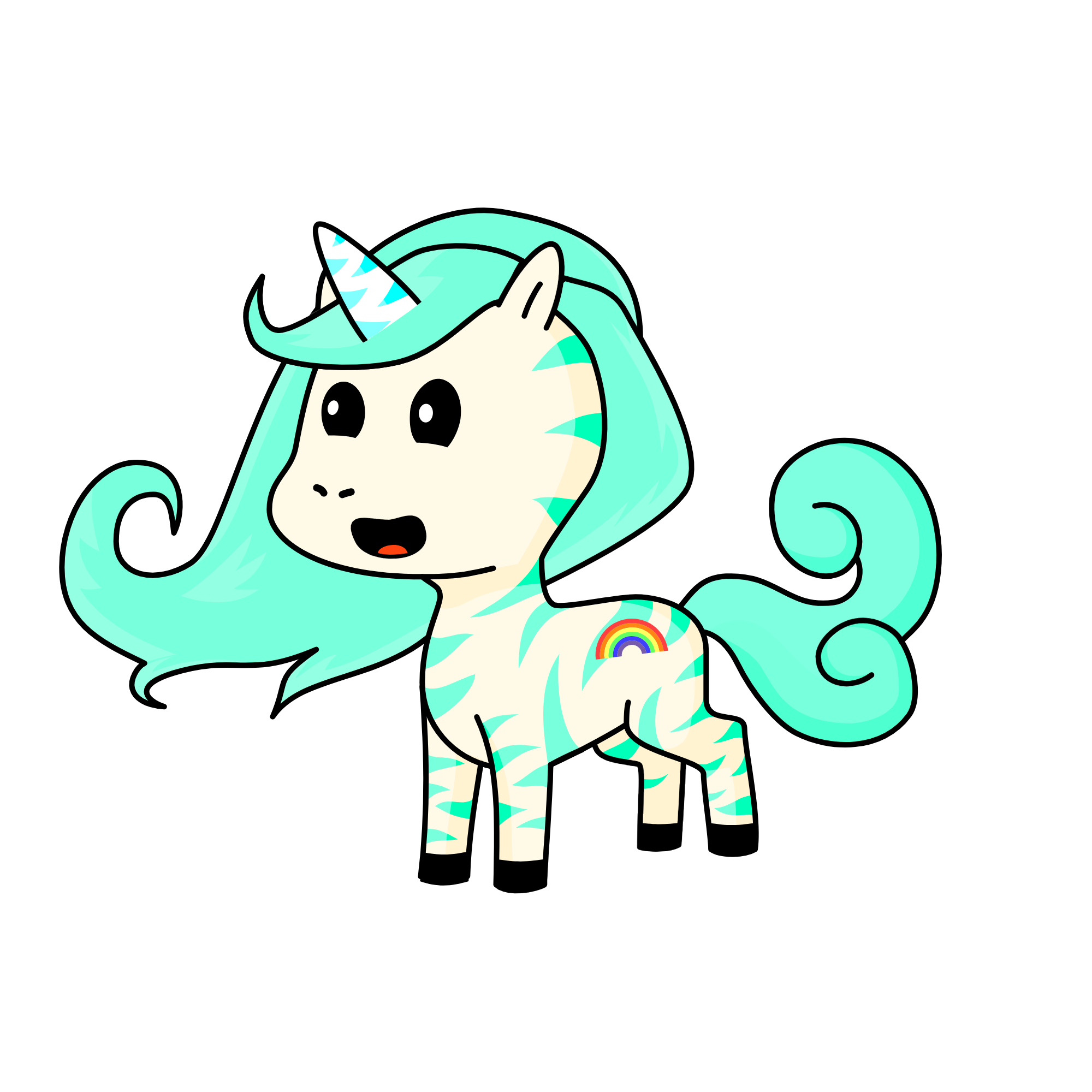 rayonna, the unicorn