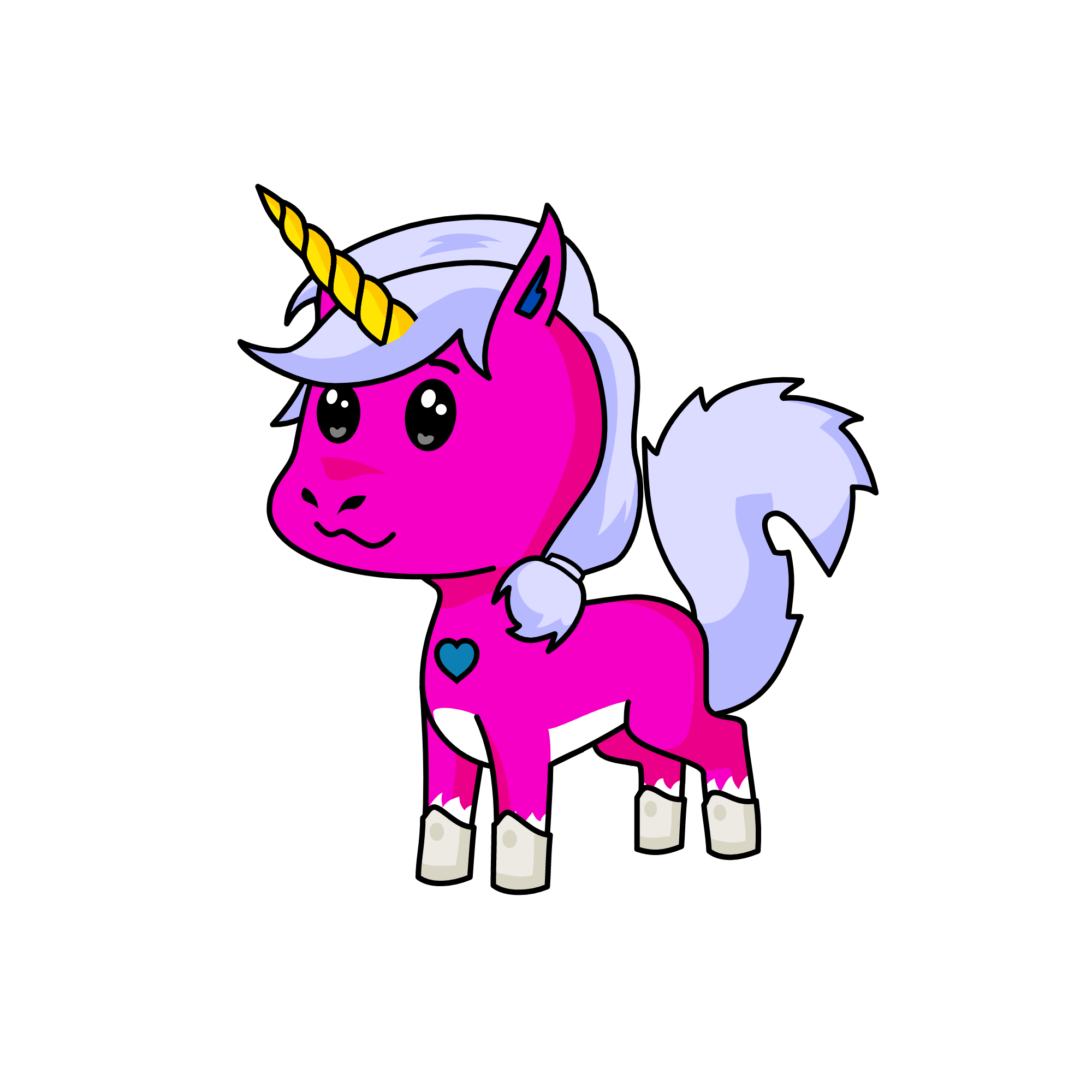 Diverty, the unicorn