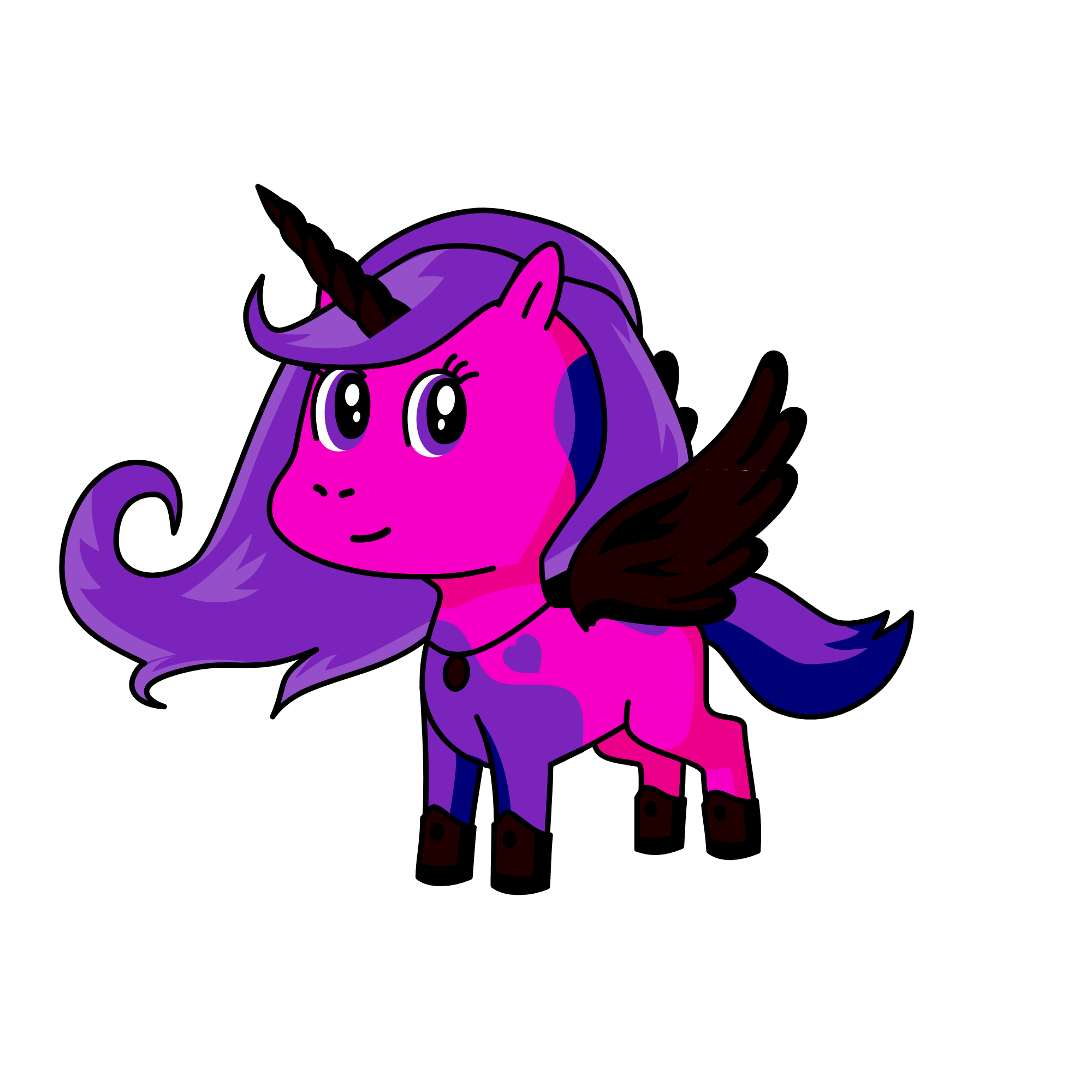 Night Angel, the unicorn