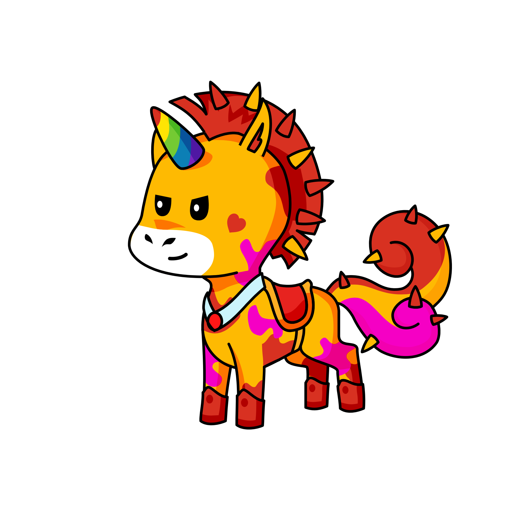 Ash, the unicorn