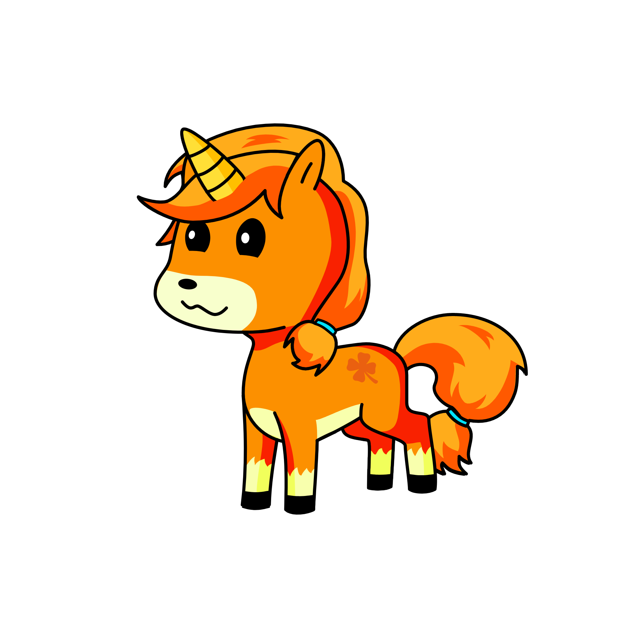Applejack, the unicorn